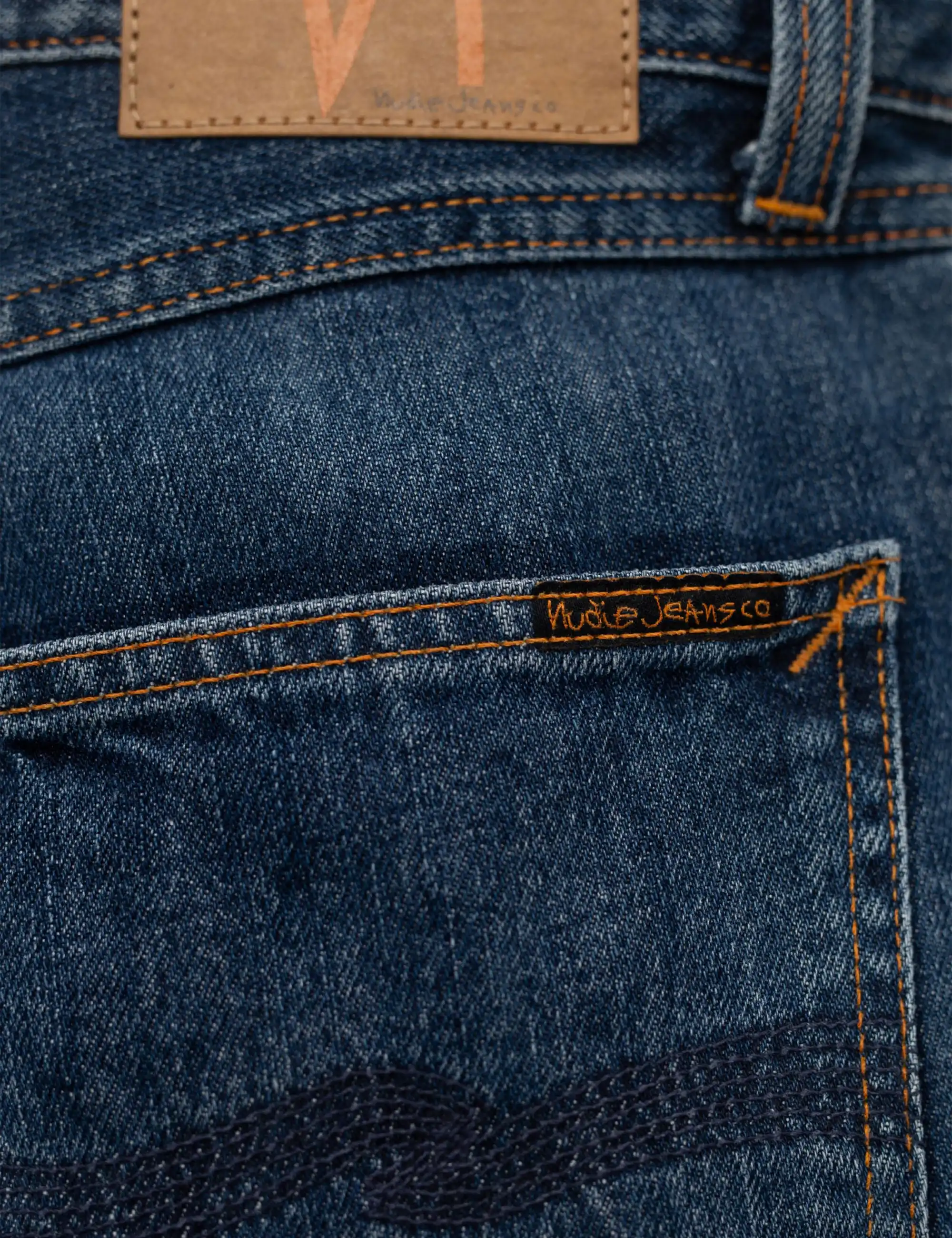 Nudie Jeans Rad Rufus Jeans - Blue, Twisted Tracks