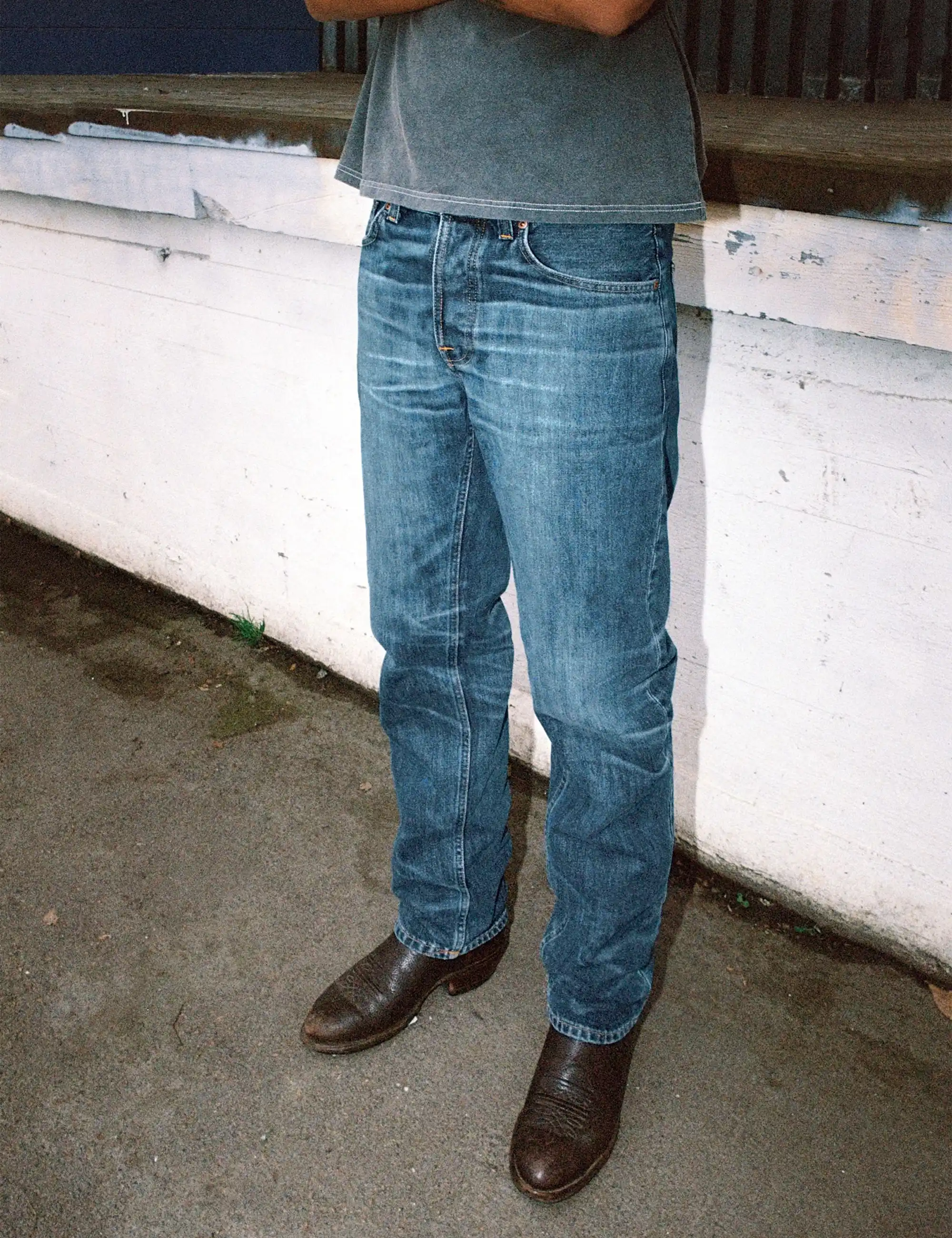 Nudie Jeans Rad Rufus Jeans - Blue, Twisted Tracks