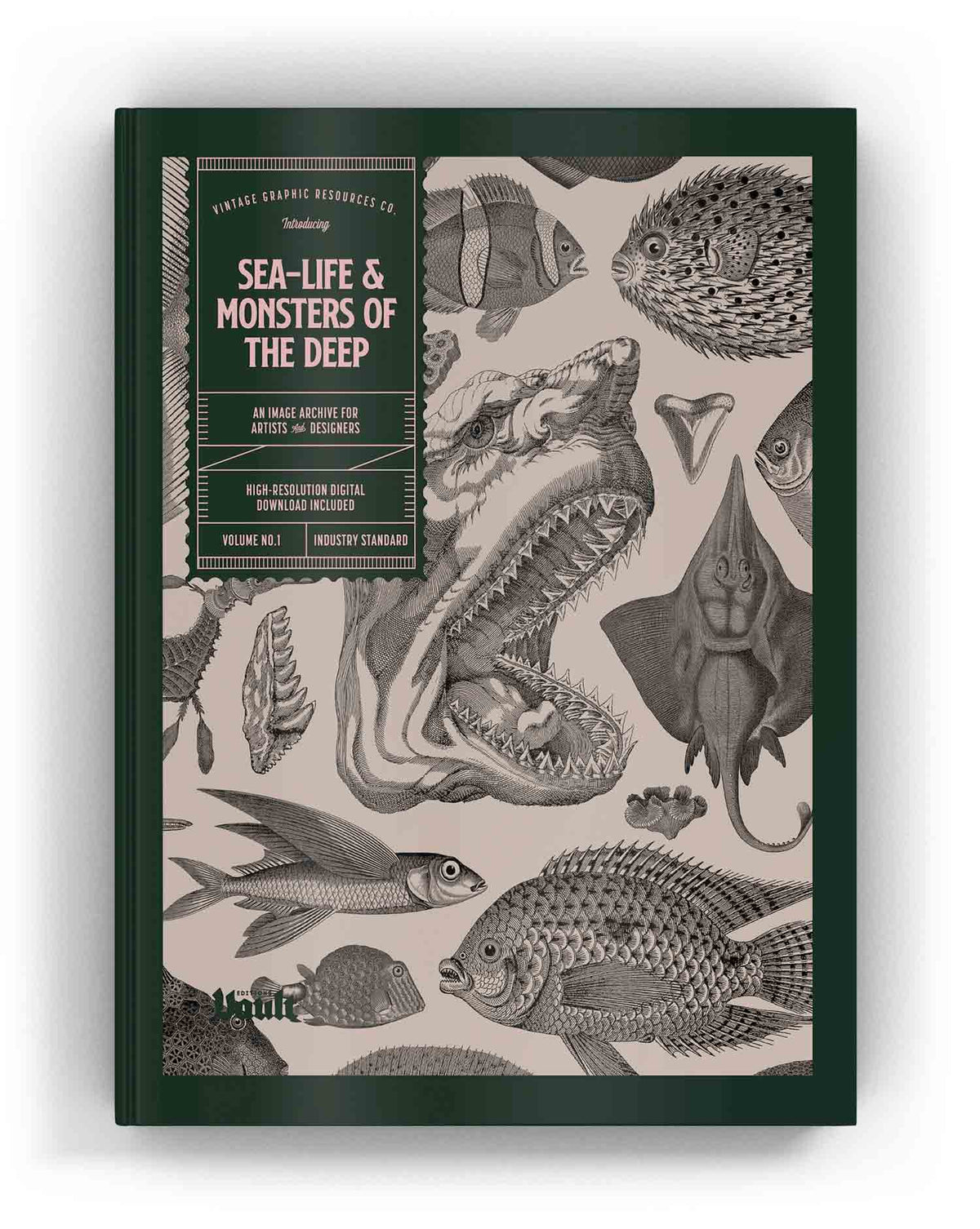 Vault Editions UK Sea-Life & Monsters of the Deep, an Image Archive