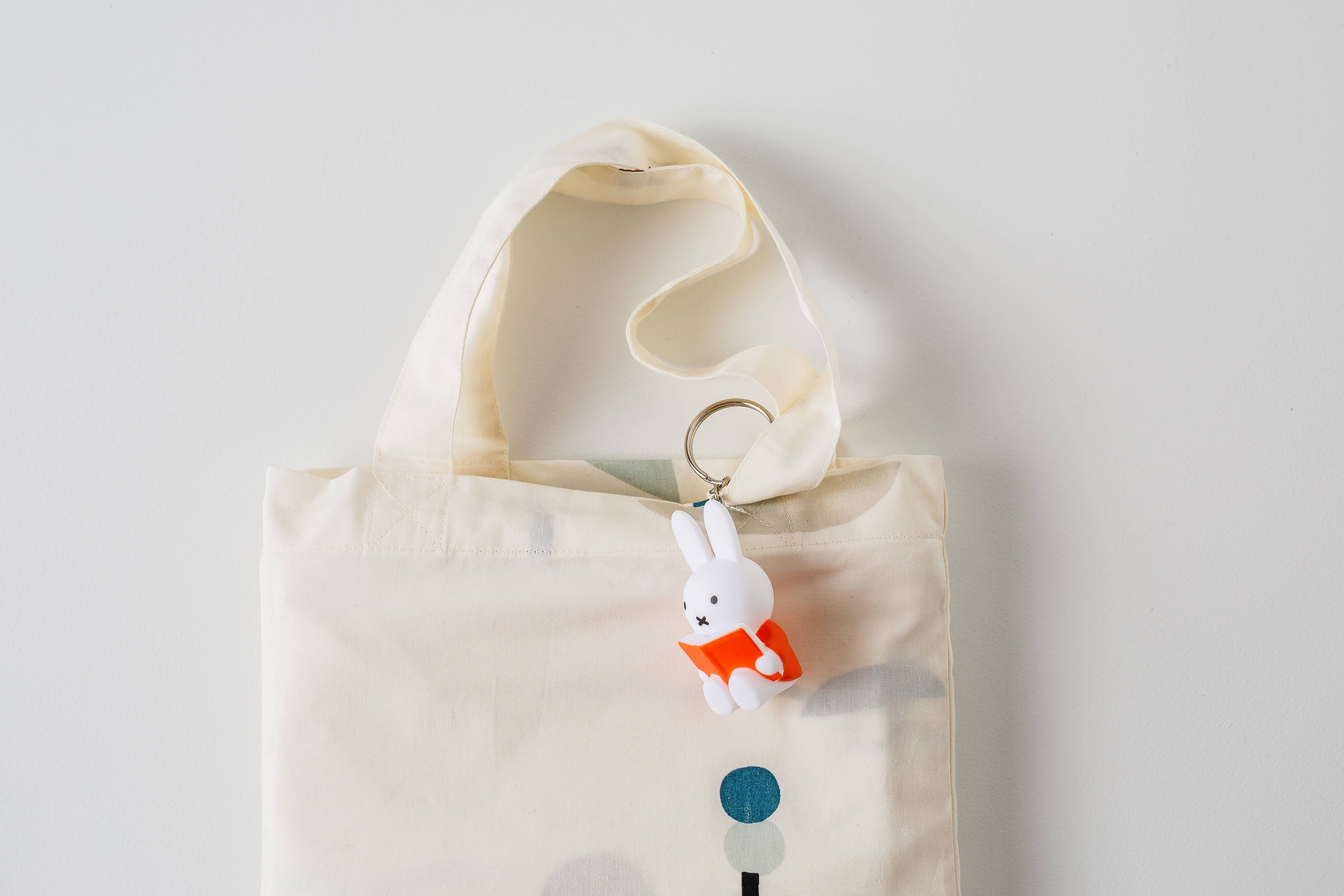 AP Junior Miffy with Book Keyring - Red - 6cm