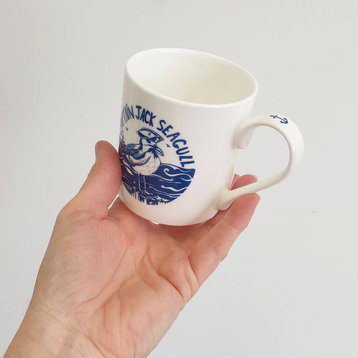 Port and Lemon Captain Jack Hand Decorated Bone China Mug