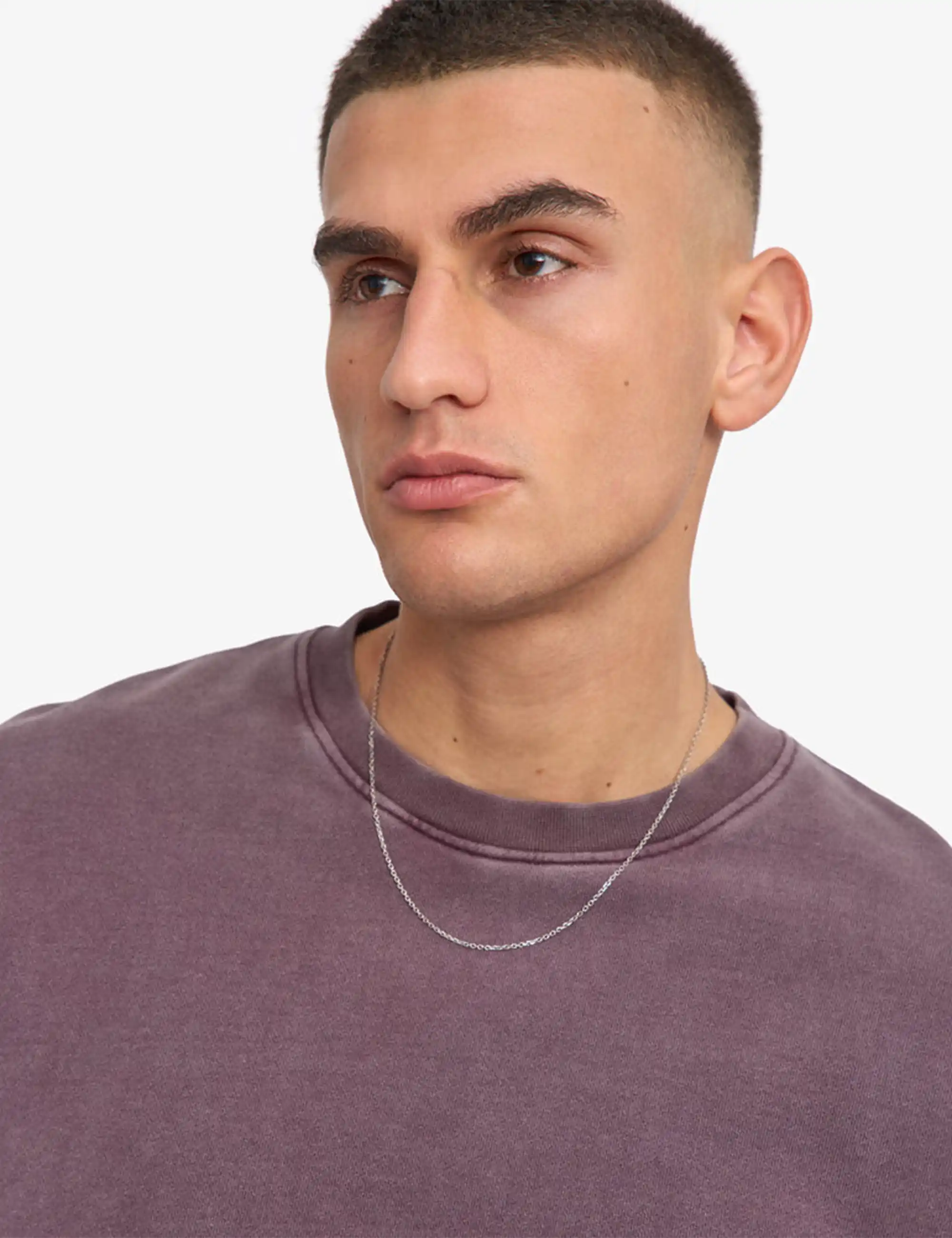 Colorful Standard Organic Crew Sweat - Faded Grape