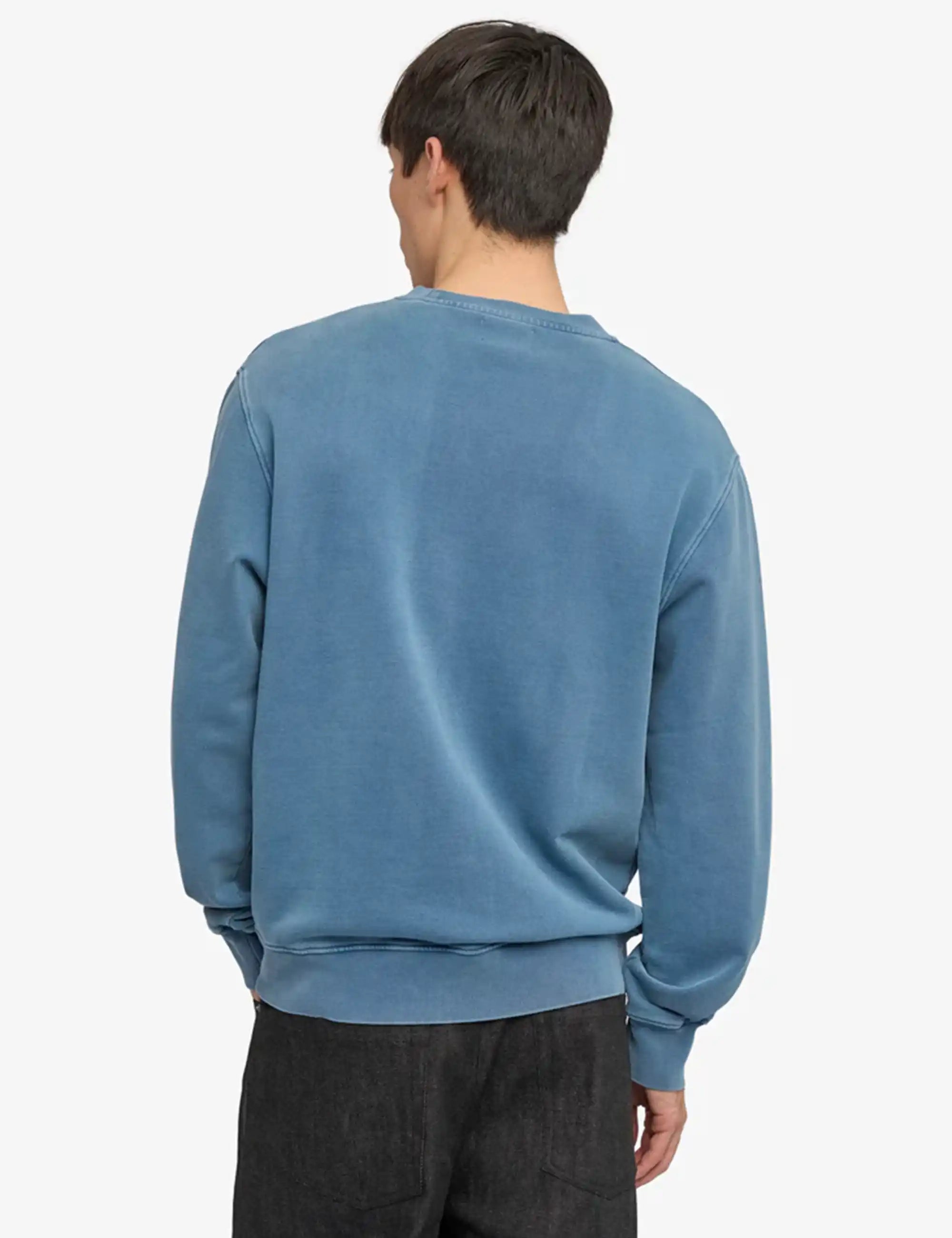 Colorful Standard Organic Crew Sweat - Faded Indigo