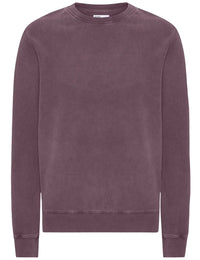 Organic Crew Sweat - Faded Grape