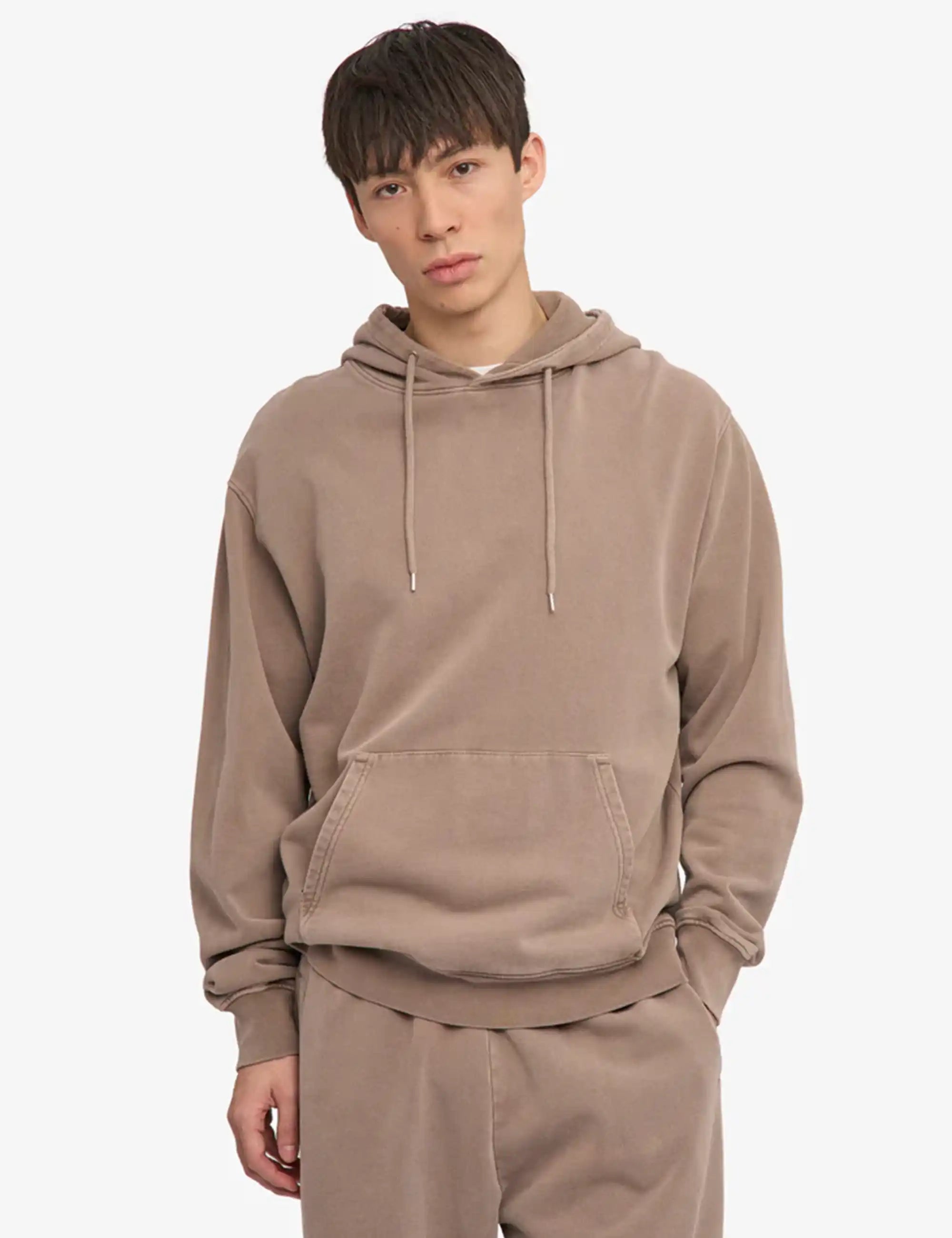 Colorful Standard Organic Hooded Sweat - Faded Khaki