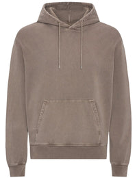 Organic Hooded Sweat - Faded Khaki