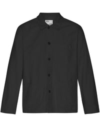 Organic Workwear Jacket - Deep Black