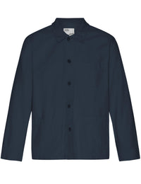 Organic Workwear Jacket - Navy Blue