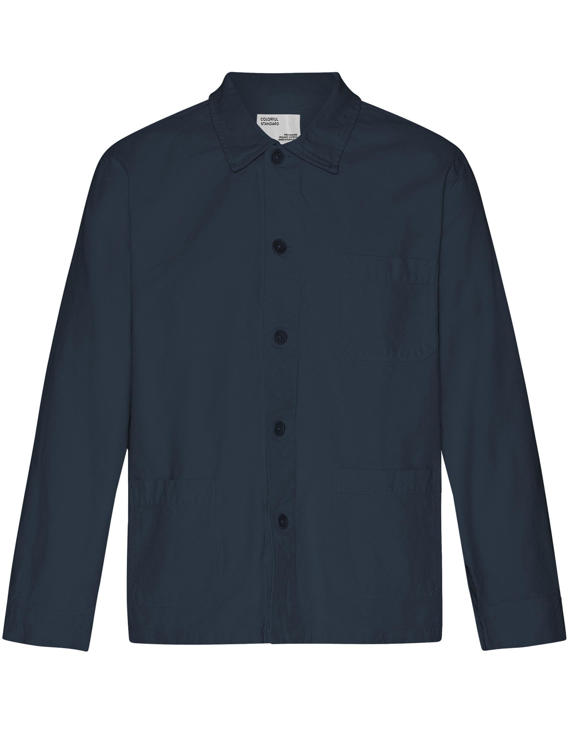 Colorful Standard Organic Workwear Jacket - Navy Blue