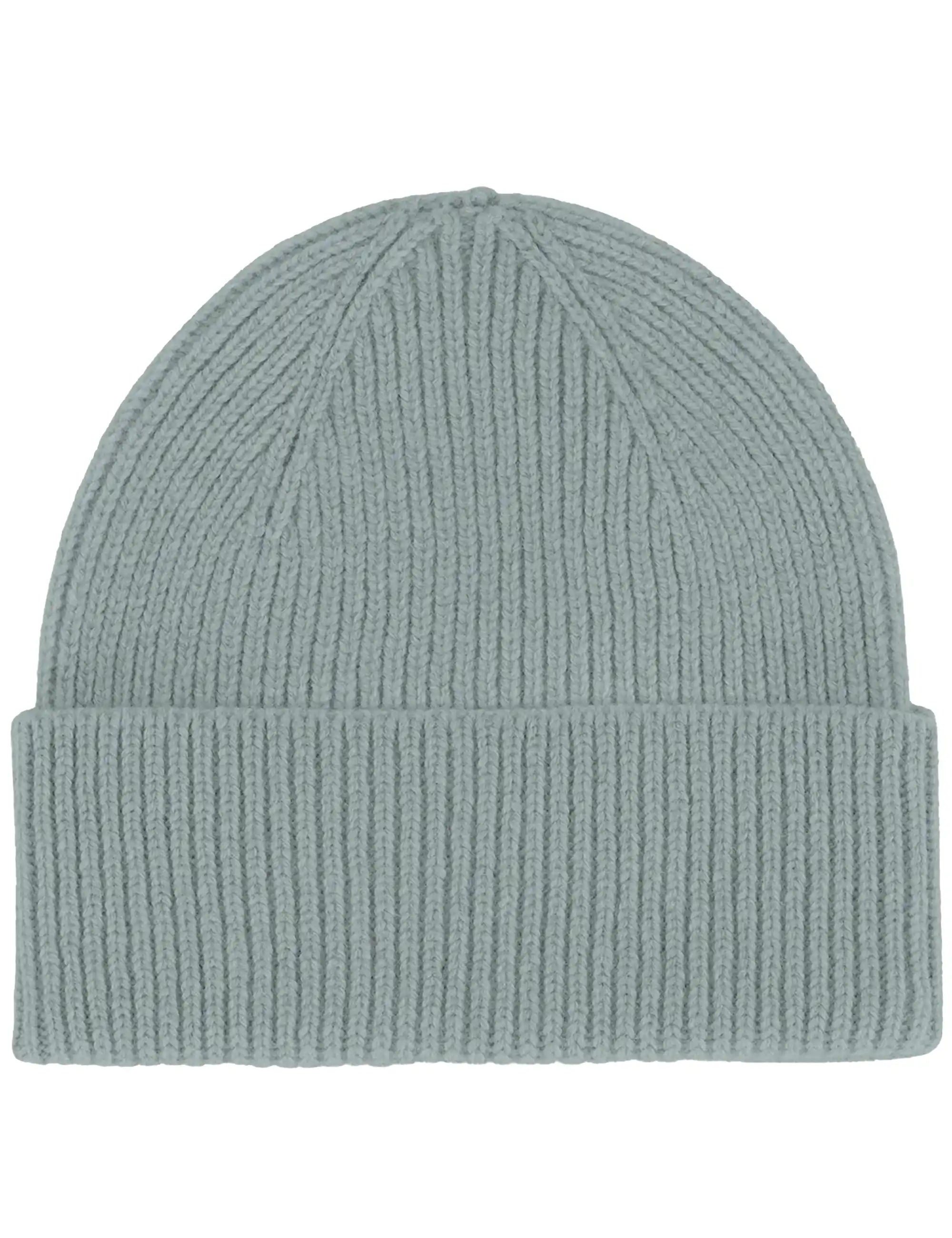 Colorful Standard Merino Wool Beanie Hat - Steel Blue