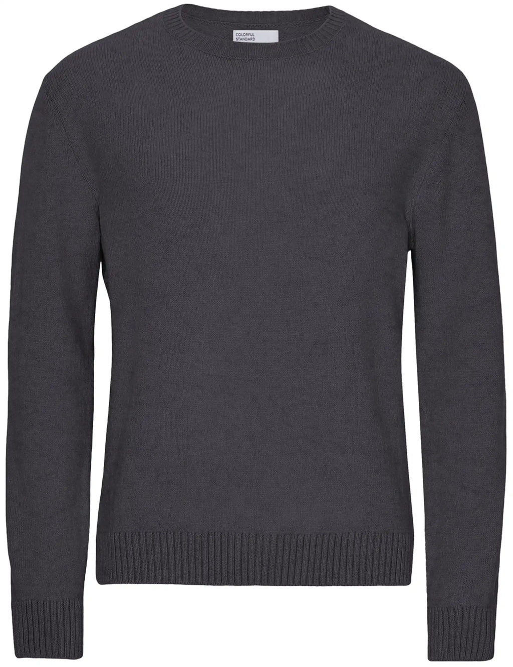 Classic Merino Wool Crew Sweater - Lava Grey