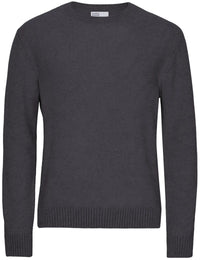 Classic Merino Wool Crew Sweater - Lava Grey
