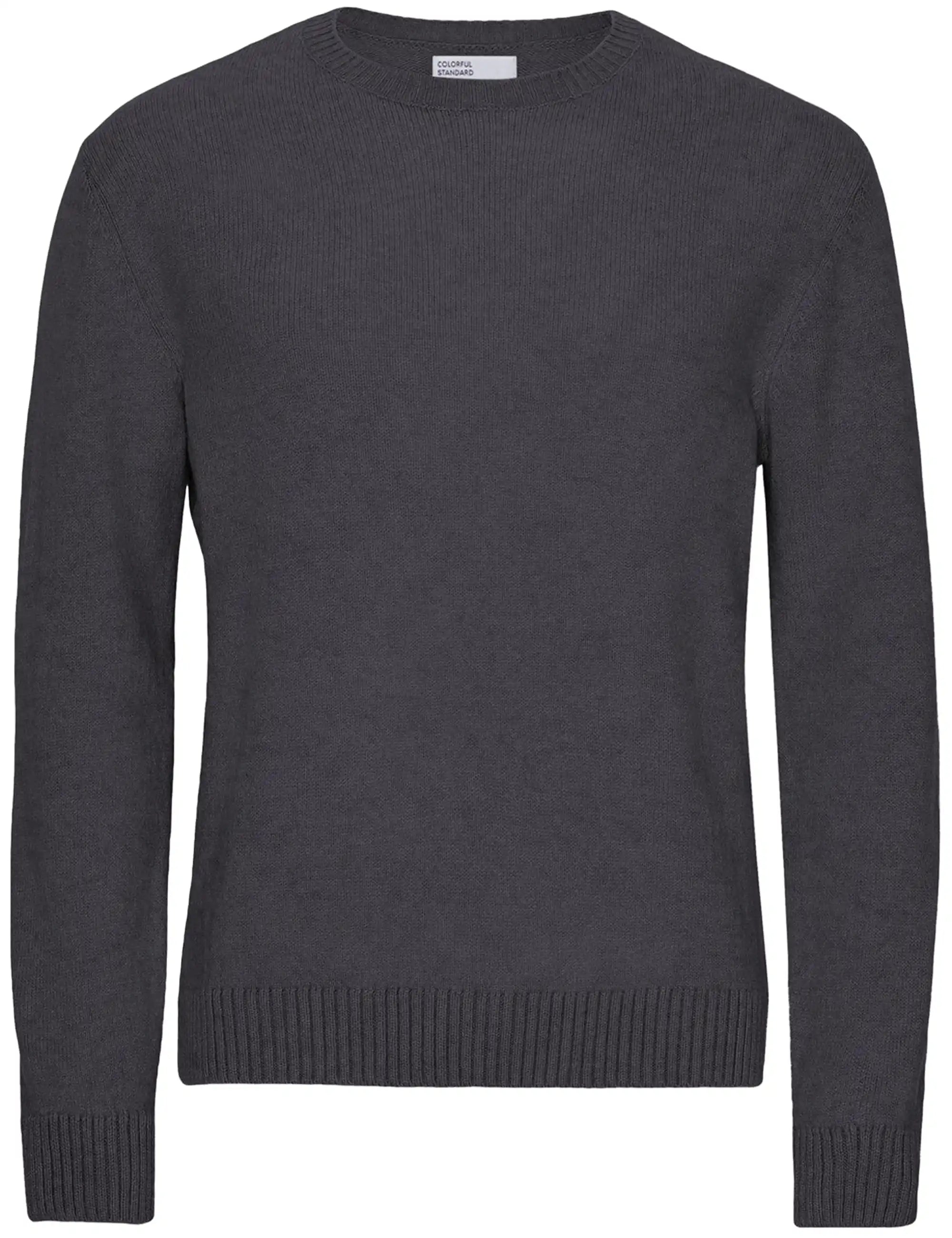 Colorful Standard Classic Merino Wool Crew Sweater - Lava Grey