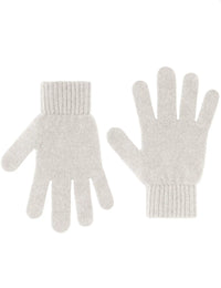 Merino Wool Gloves - Optical White