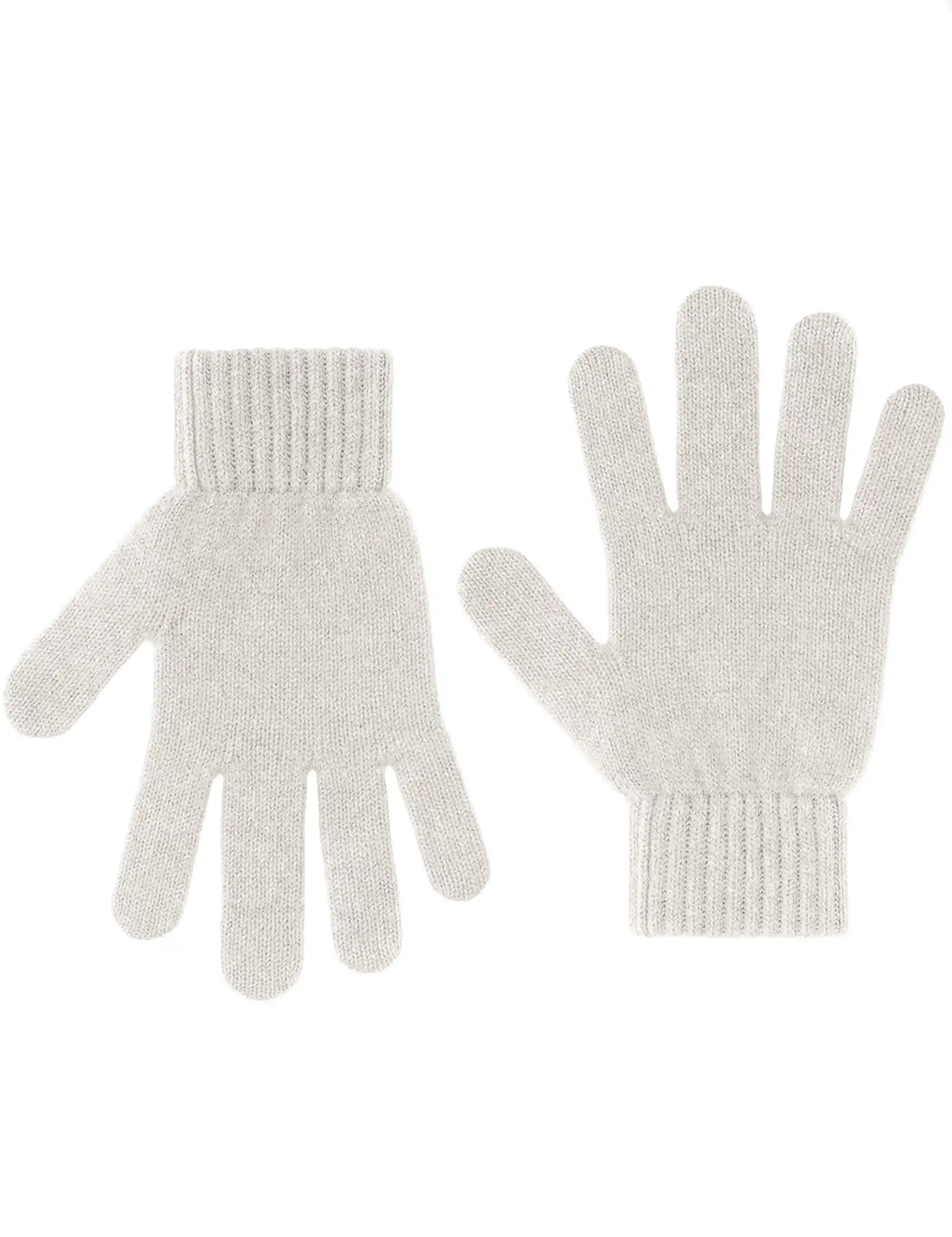 Colorful Standard Merino Wool Gloves - Optical White