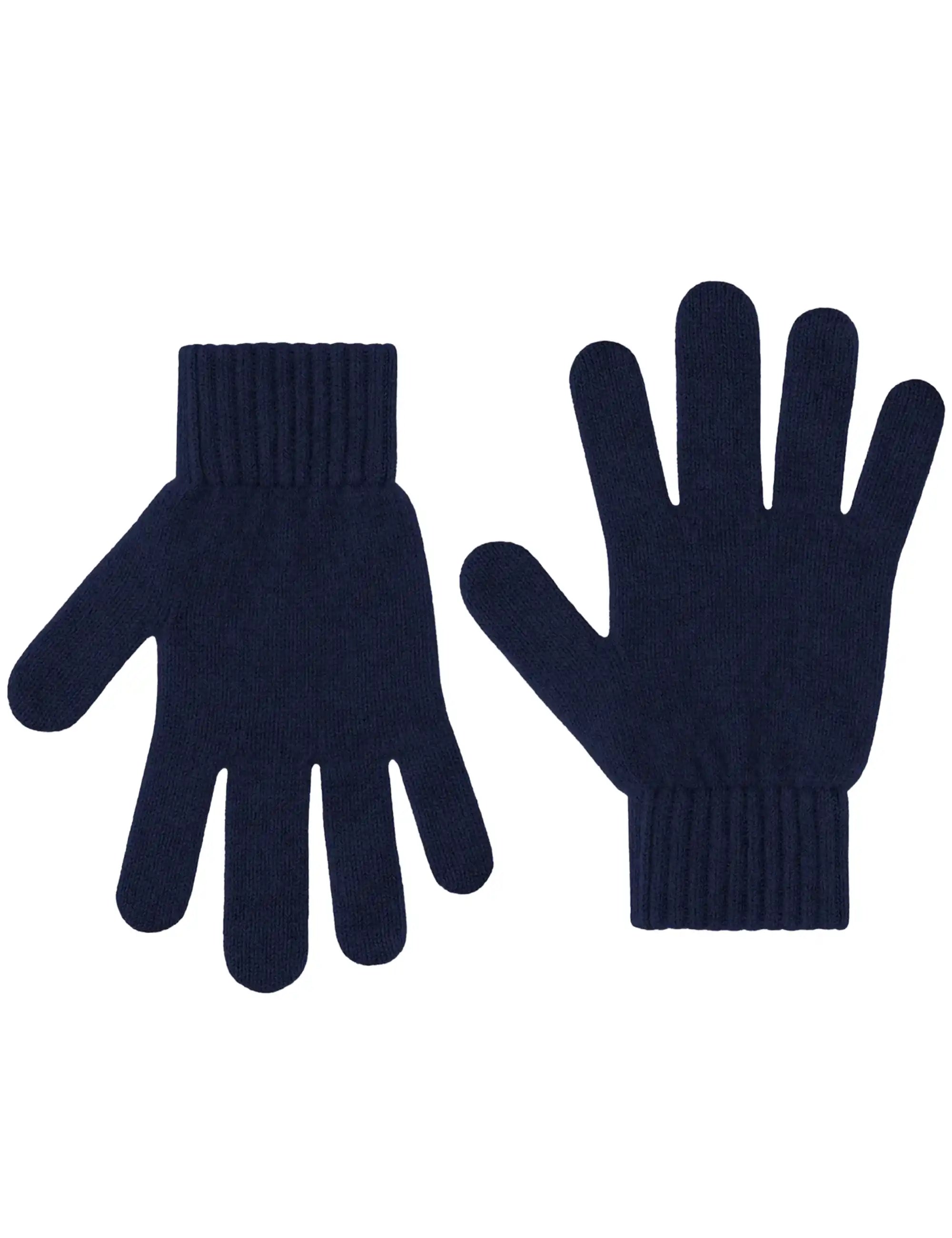 Colorful Standard Merino Wool Gloves - Marine Blue