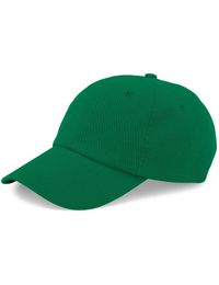 Organic 6 Panel Cap - Kelly Green