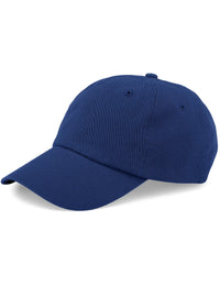 Organic 6 Panel Cap - Marine Blue
