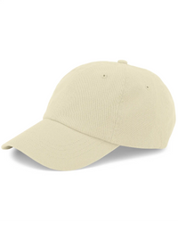Organic 6 Panel Cap - Soft Yellow