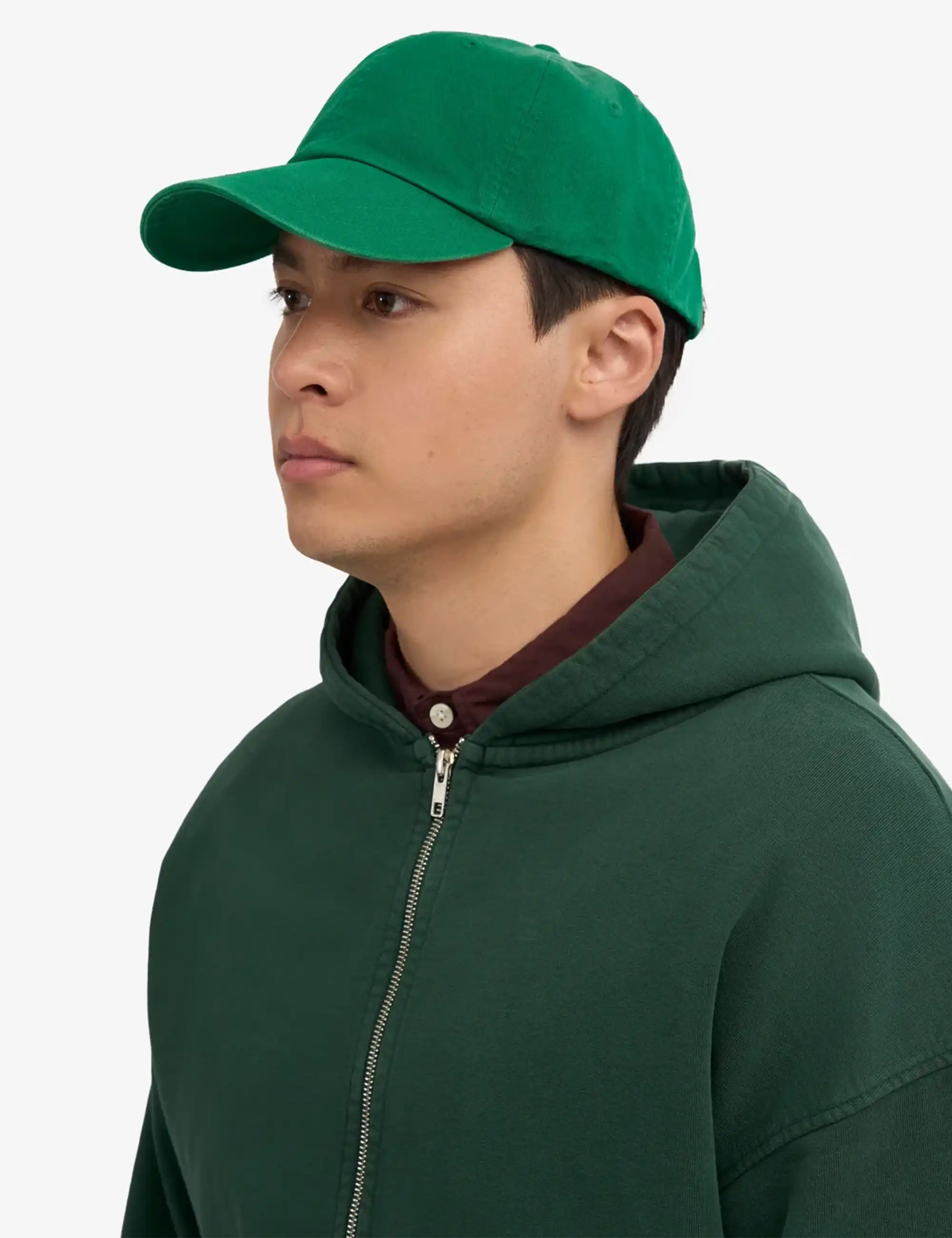Colorful Standard Organic 6 Panel Cap - Kelly Green