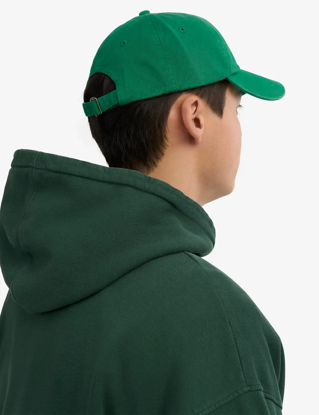 Organic 6 Panel Cap - Kelly Green