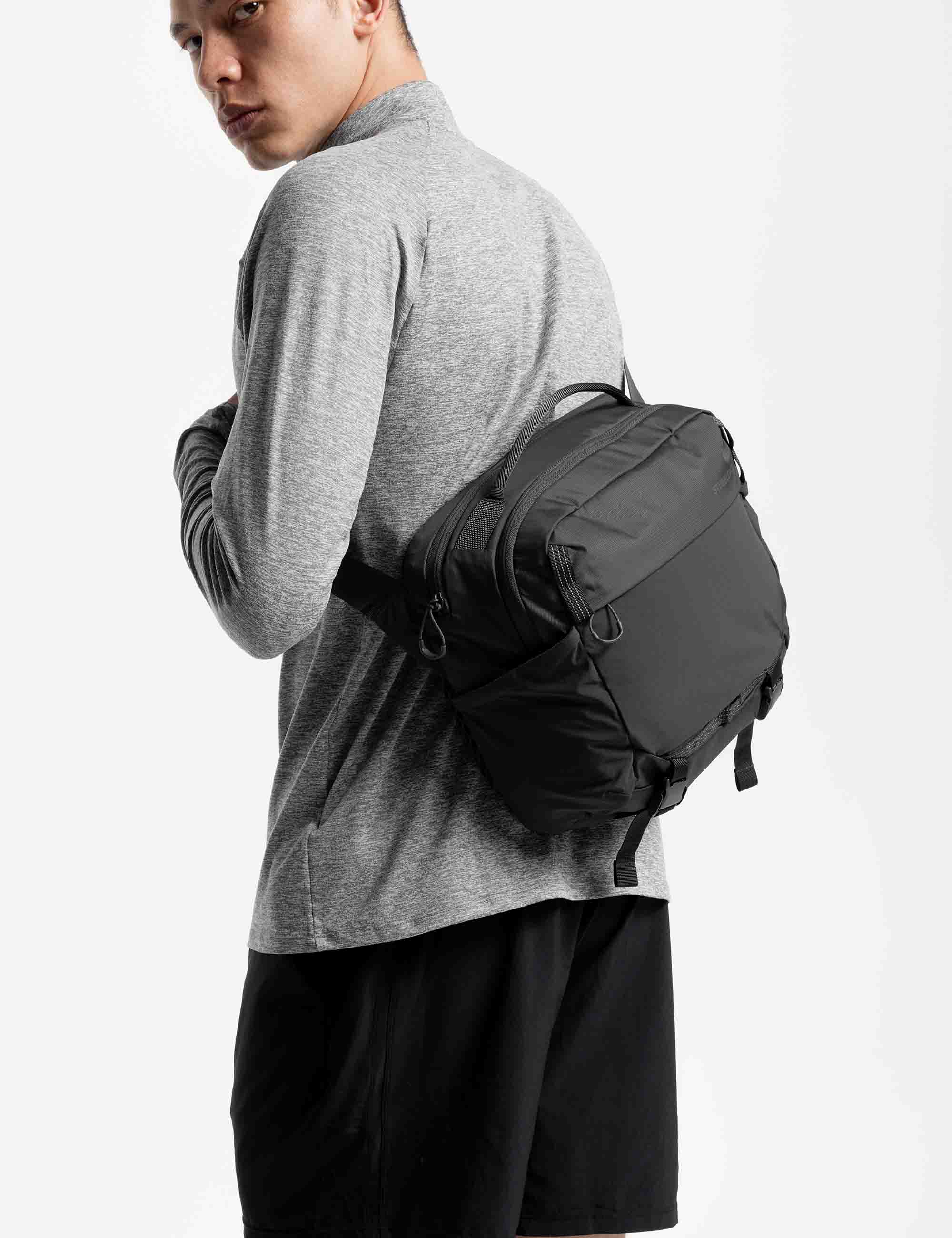 Stubble & Co Motion Sling Bag 15L - Charcoal