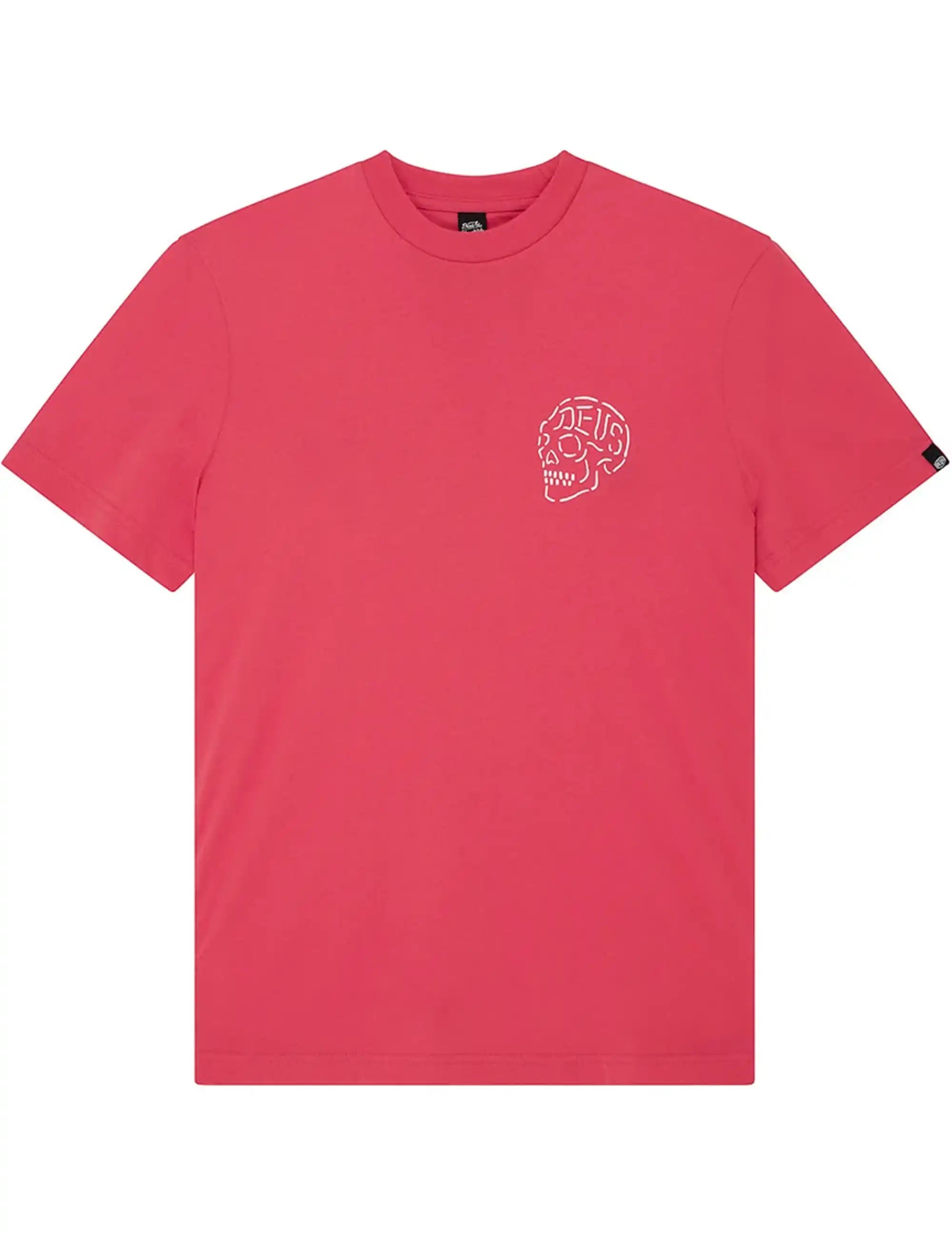 Deus Ex Machina Venice Skull T-Shirt - Melon Red