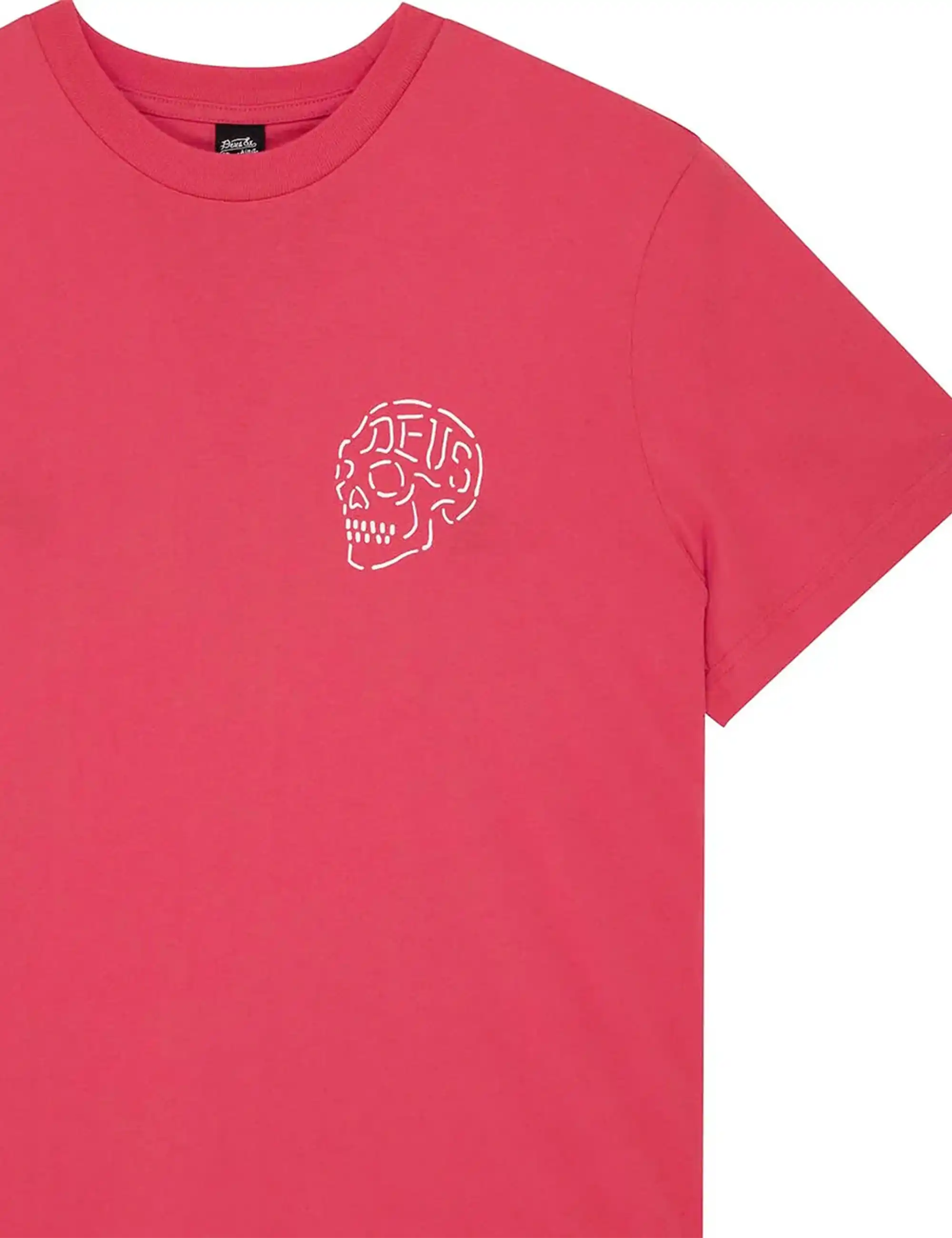 Deus Ex Machina Venice Skull T-Shirt - Melon Red