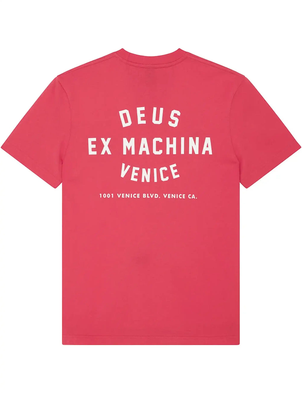 Venice Skull T-Shirt - Melon Red