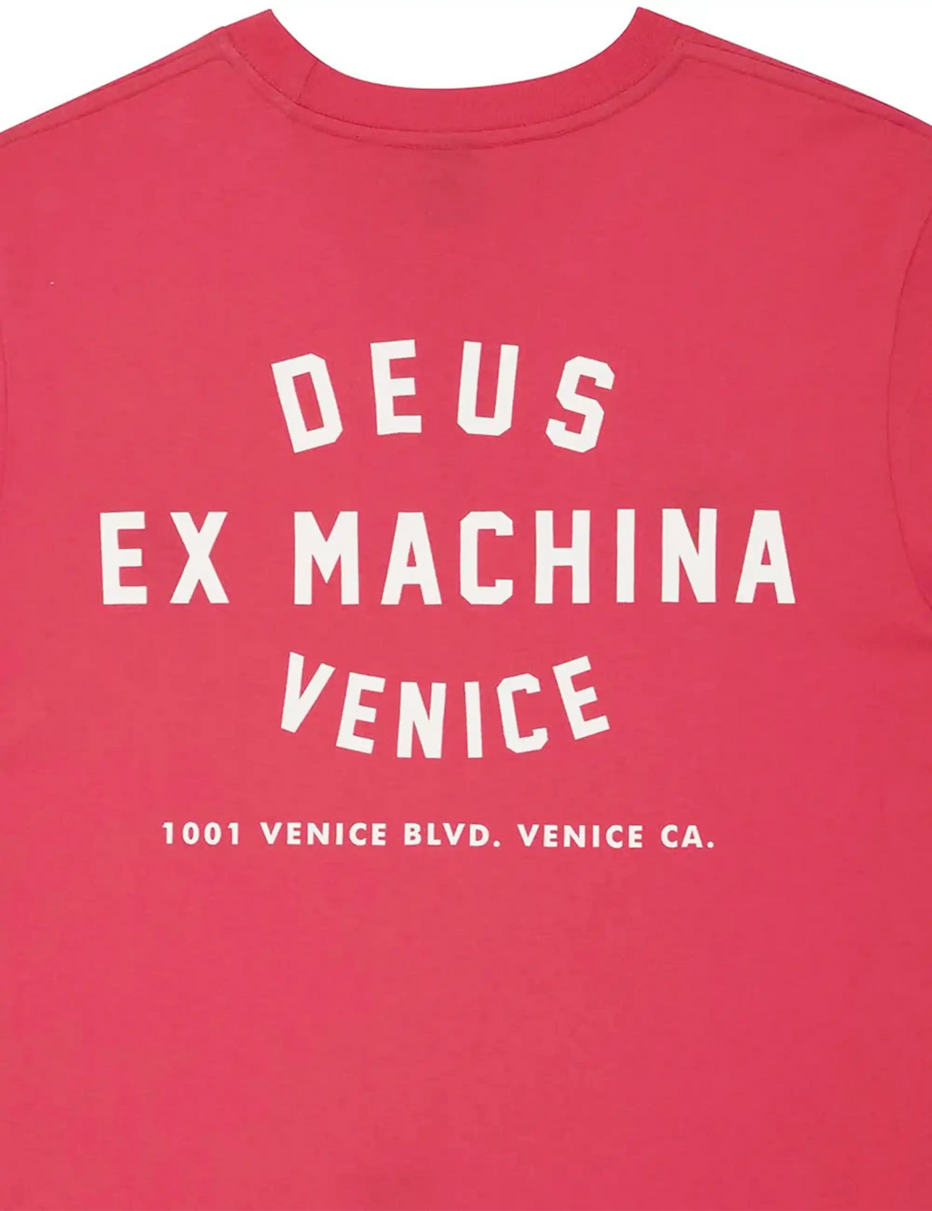 Venice Skull T-Shirt - Melon Red