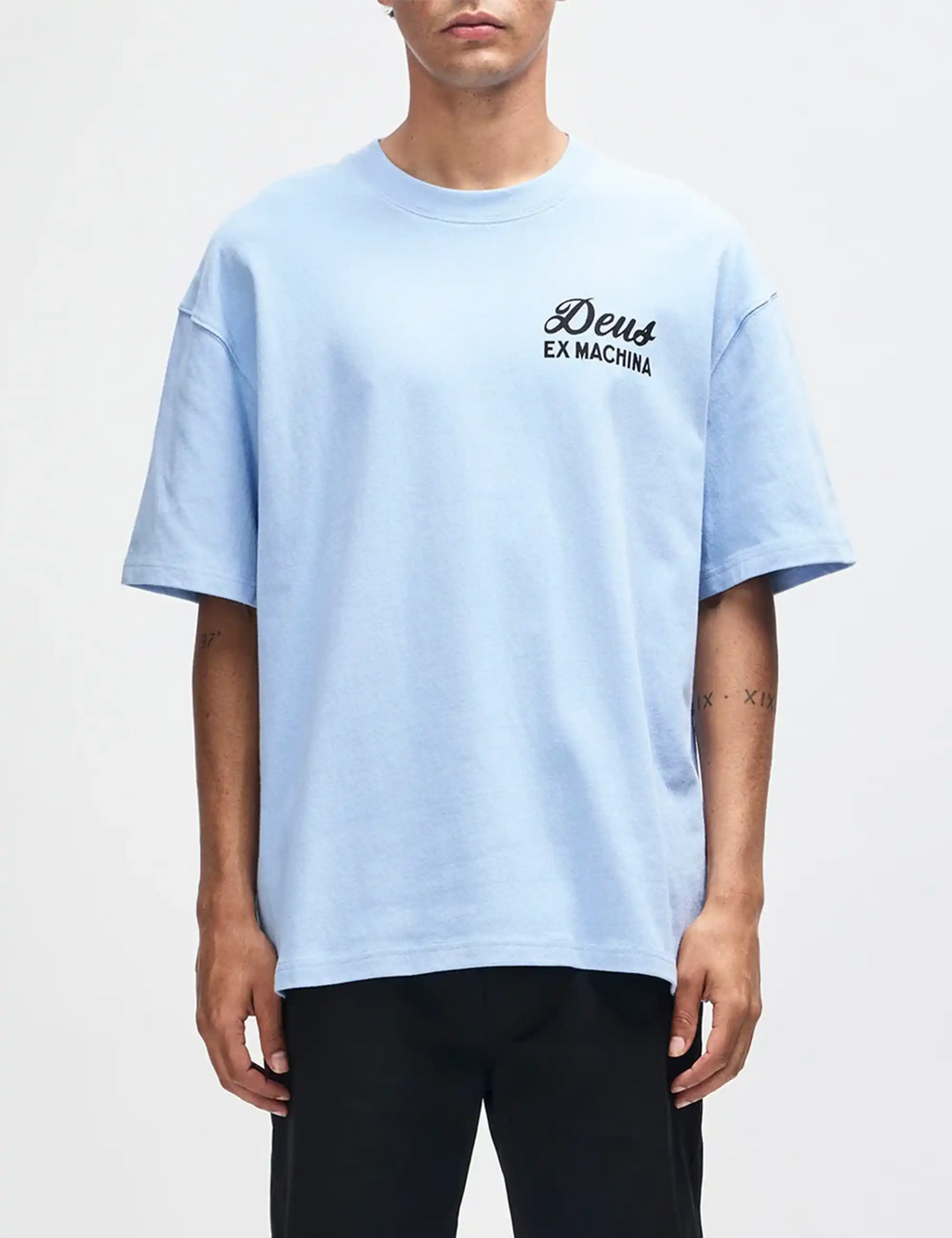Harajuku Sign T-Shirt - Cerulean Blue