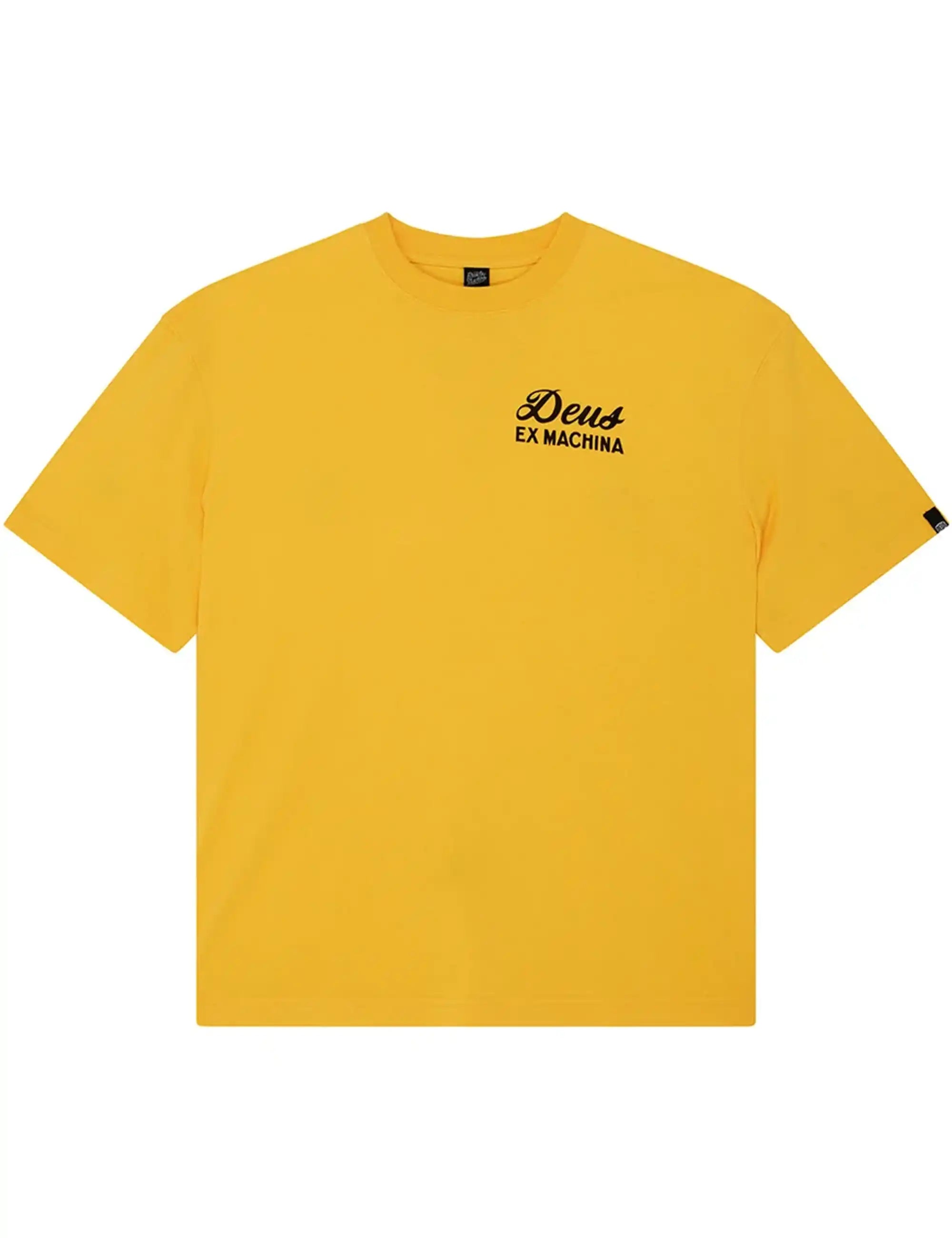 Deus Ex Machina Canggu Sign T-Shirt - Citrus Yellow