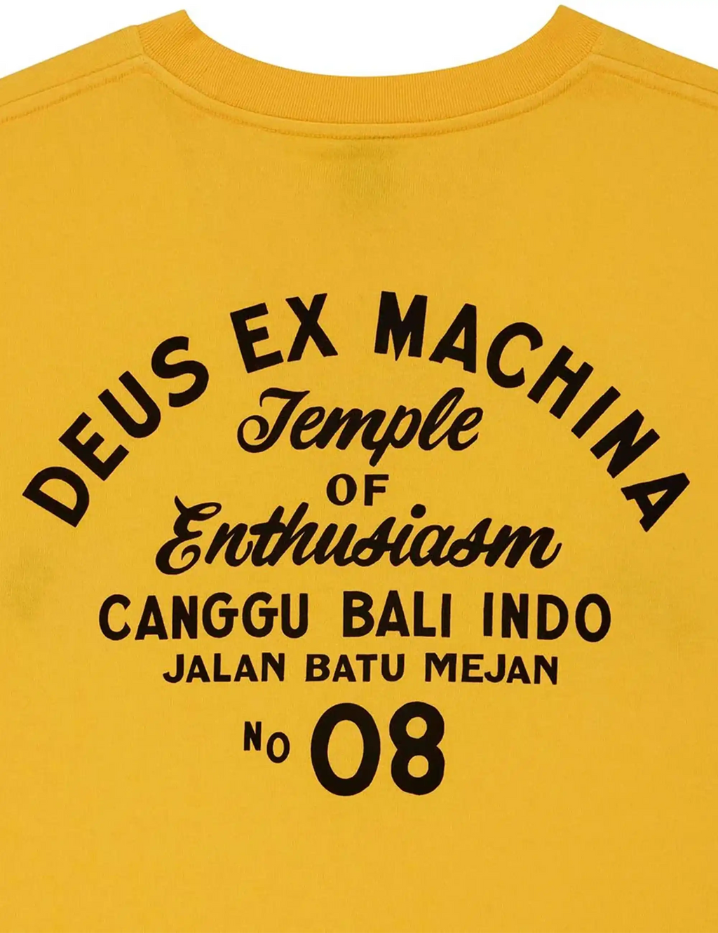 Canggu Sign T-Shirt - Citrus Yellow