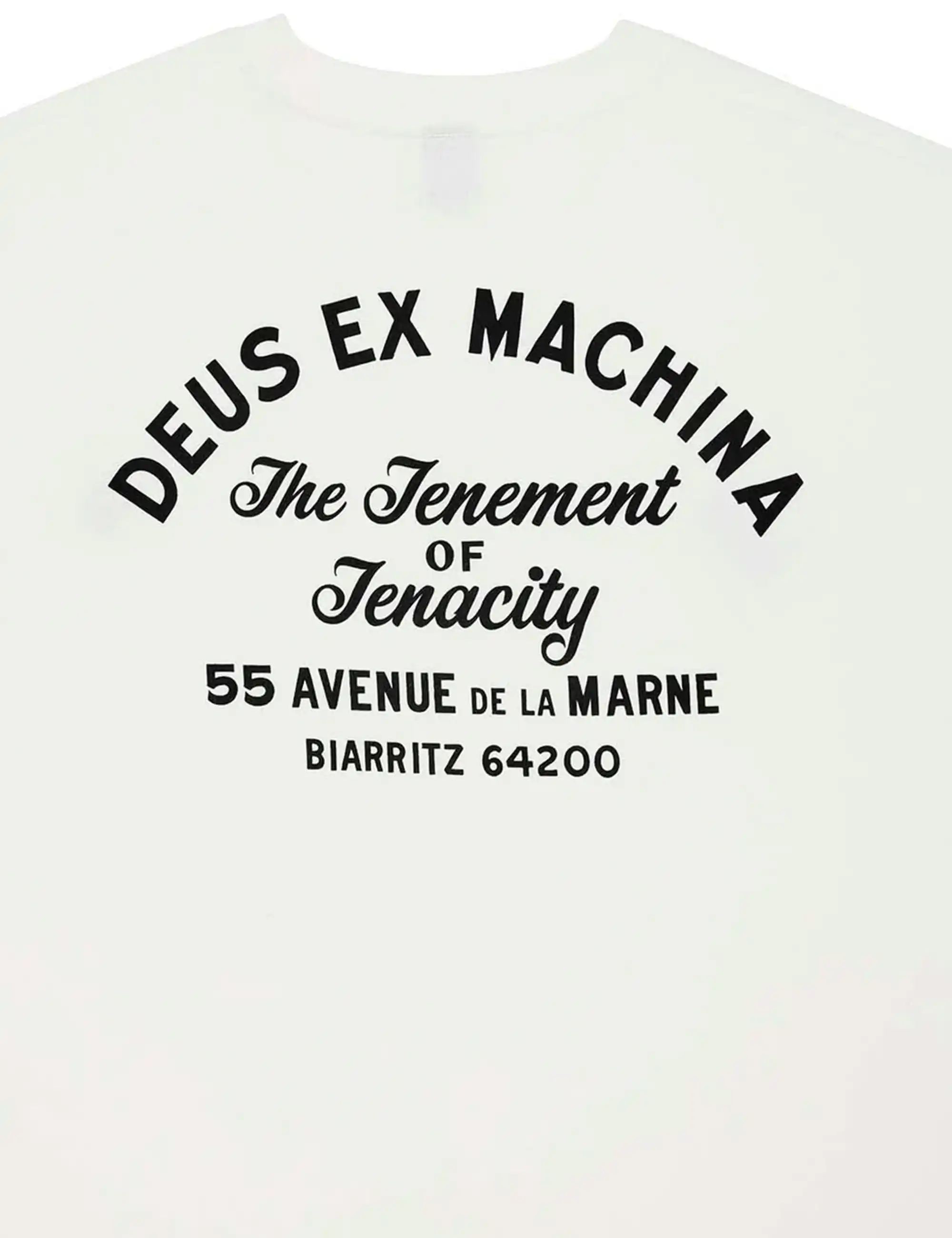 Deus Ex Machina Biarritz Sign T-Shirt - White