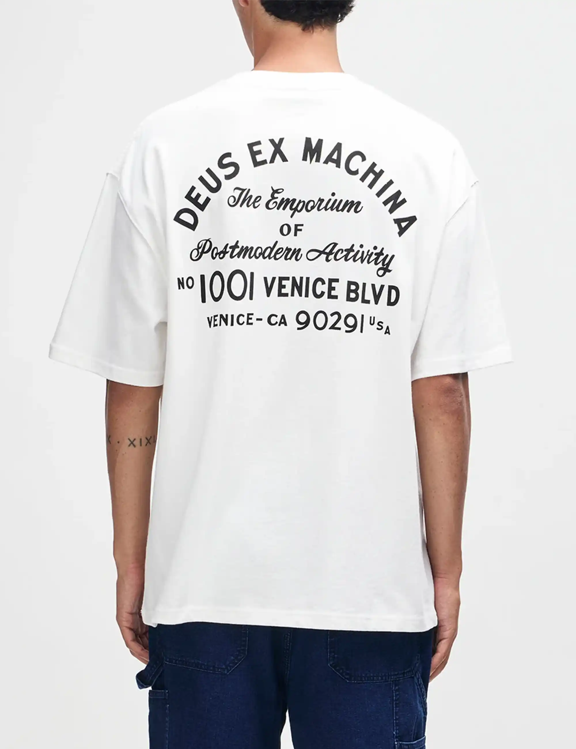 Deus Ex Machina Venice Sign T-Shirt - White