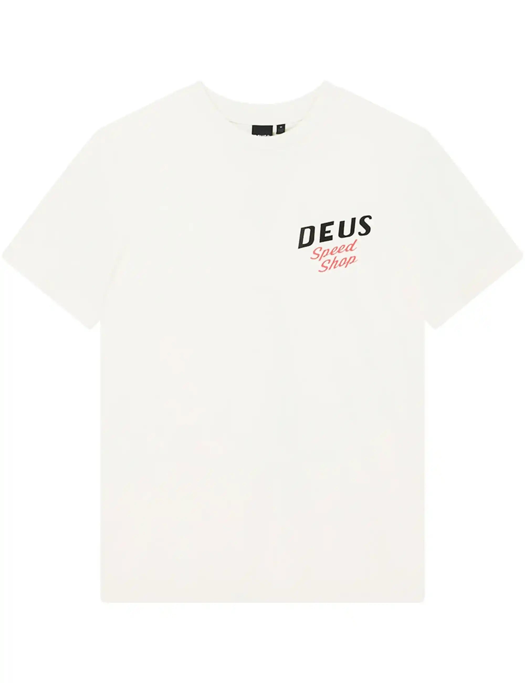 Deus Ex Machina Dogleg T-Shirt - Dirty White