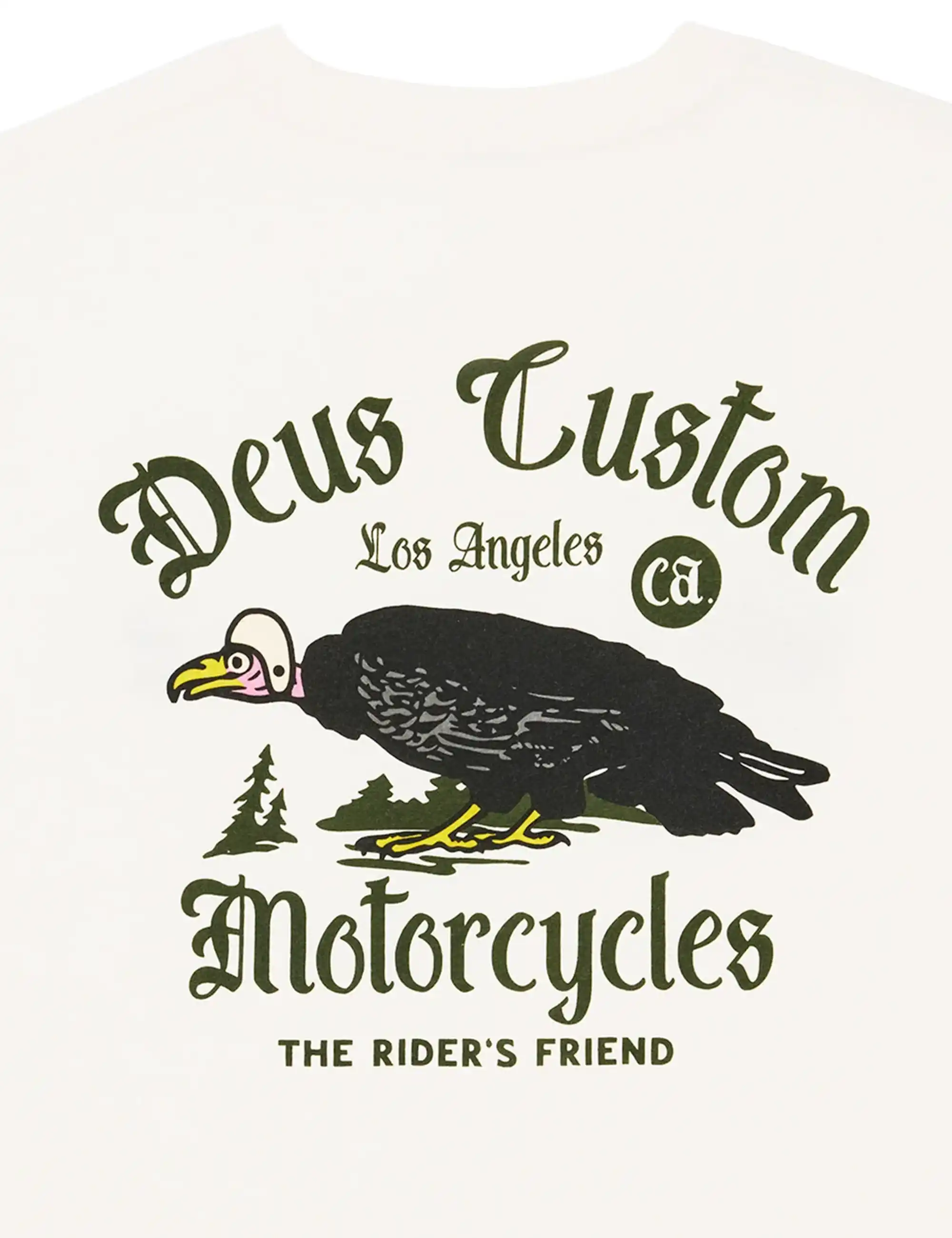Deus Ex Machina Beep Beep T-Shirt - Dirty White