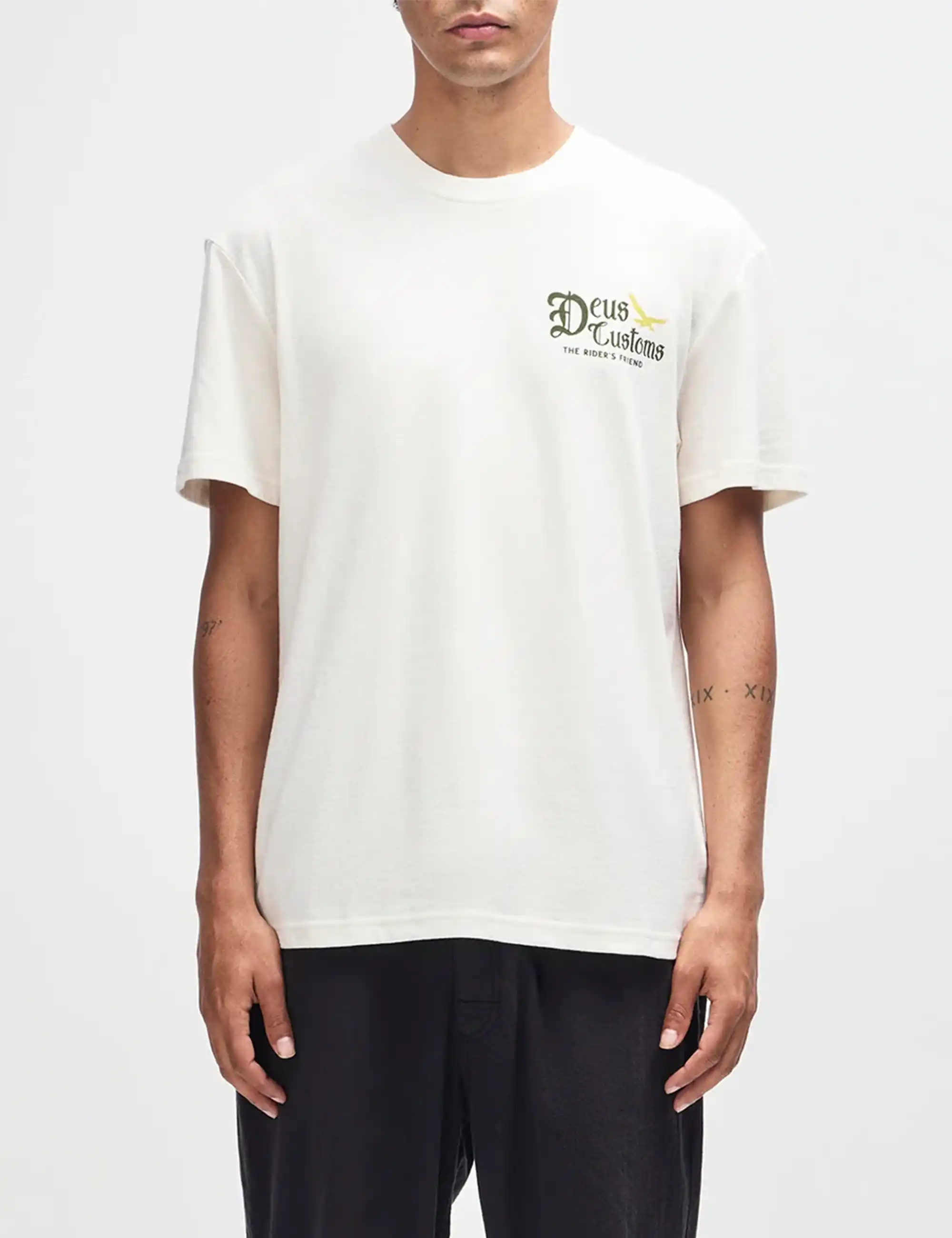 Deus Ex Machina Beep Beep T-Shirt - Dirty White