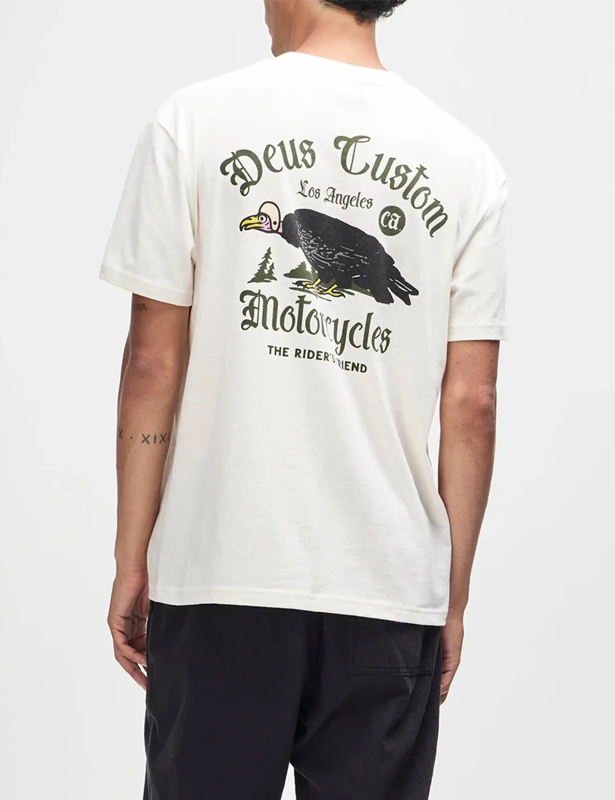 Deus Ex Machina Beep Beep T-Shirt - Dirty White