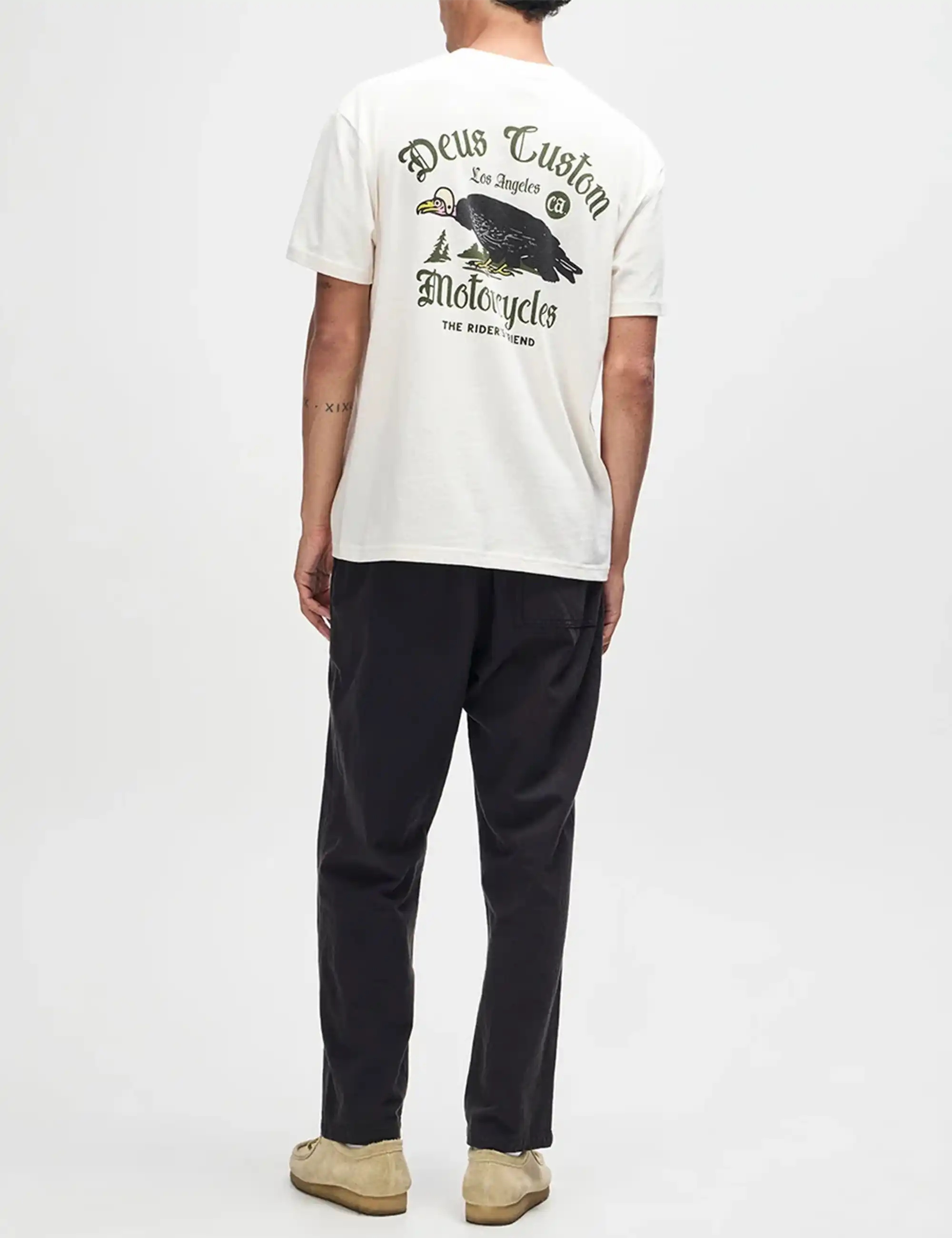 Deus Ex Machina Beep Beep T-Shirt - Dirty White
