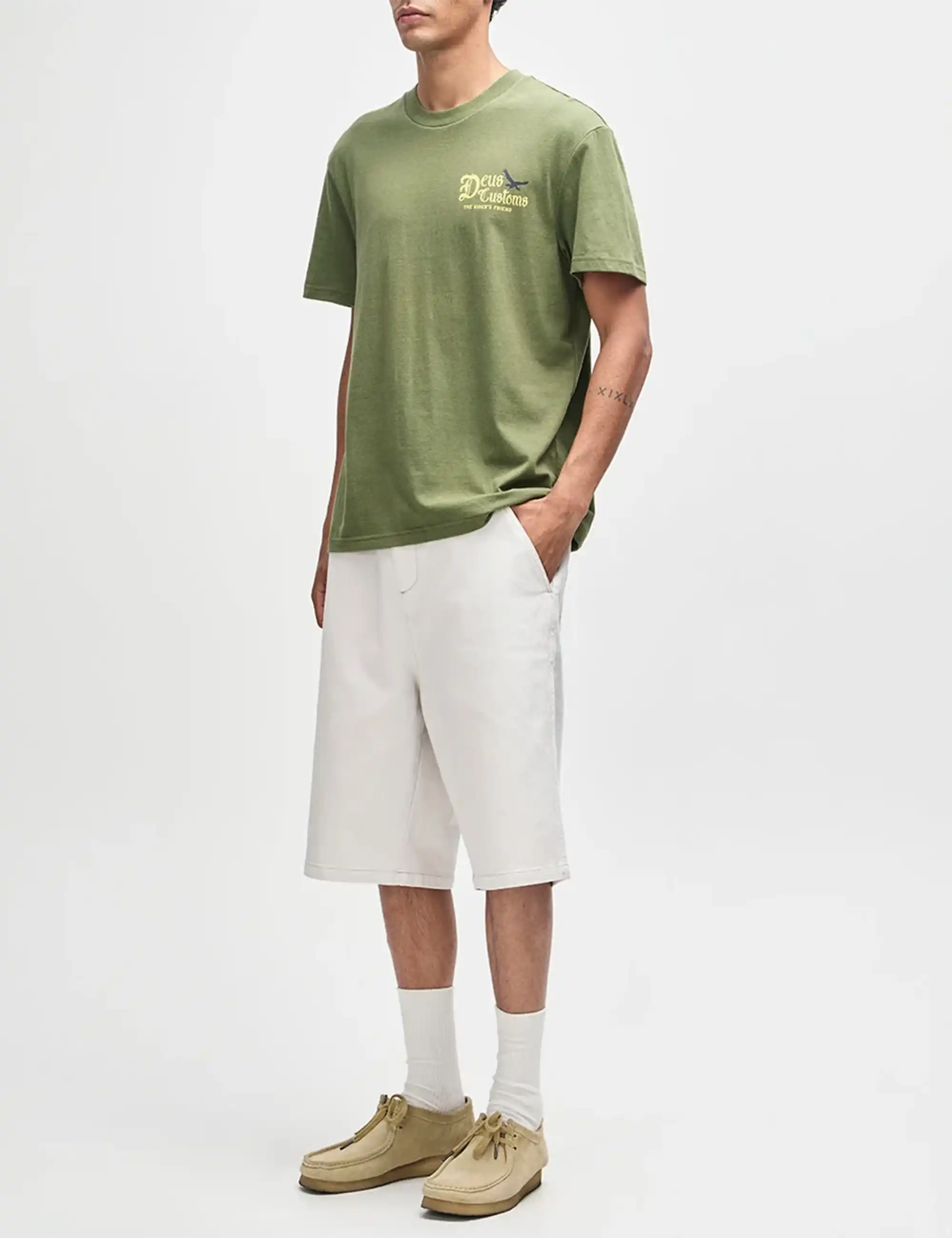 Deus Ex Machina Beep Beep T-Shirt - Pine