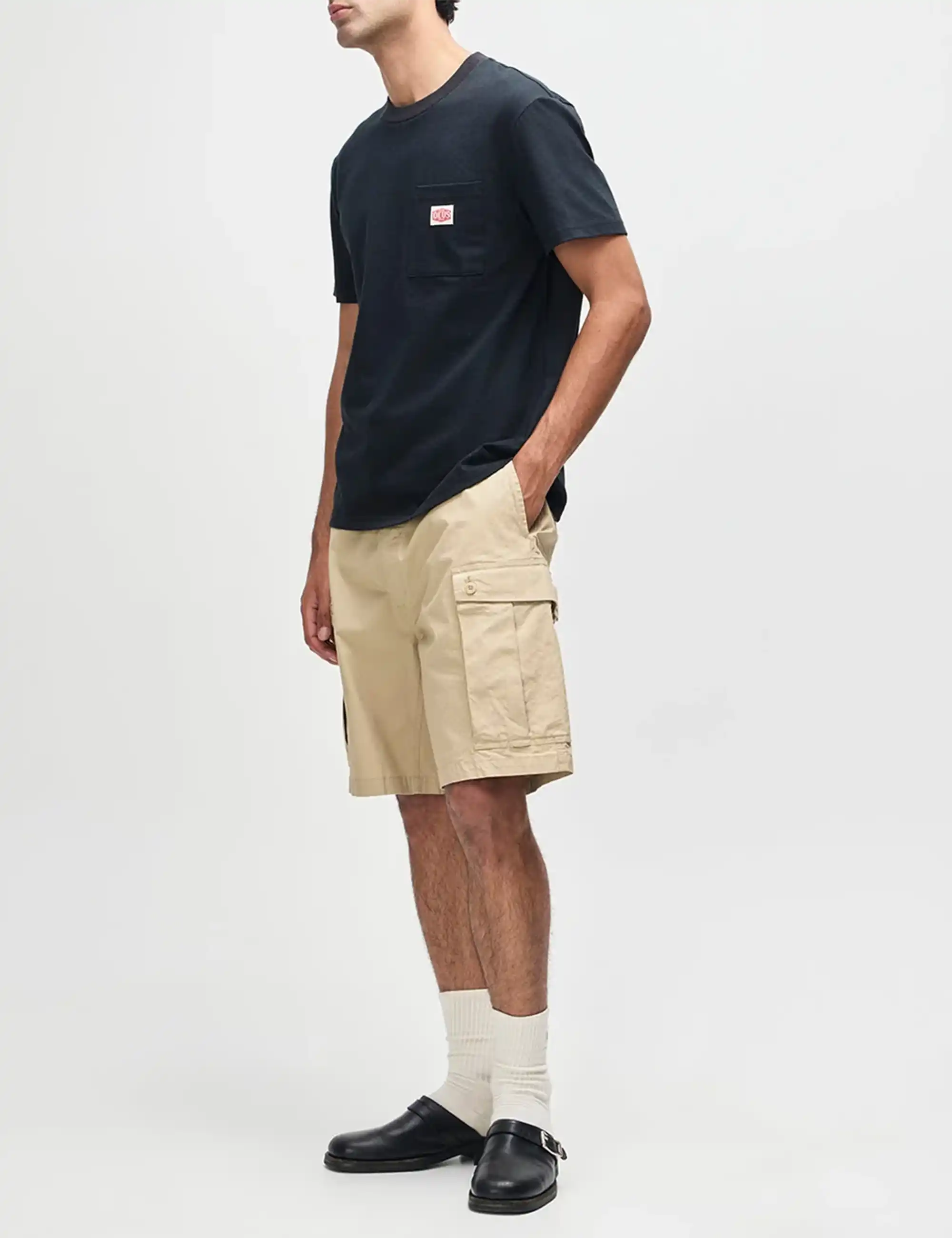Deus Ex Machina Parts & Service Pocket T-Shirt - Black