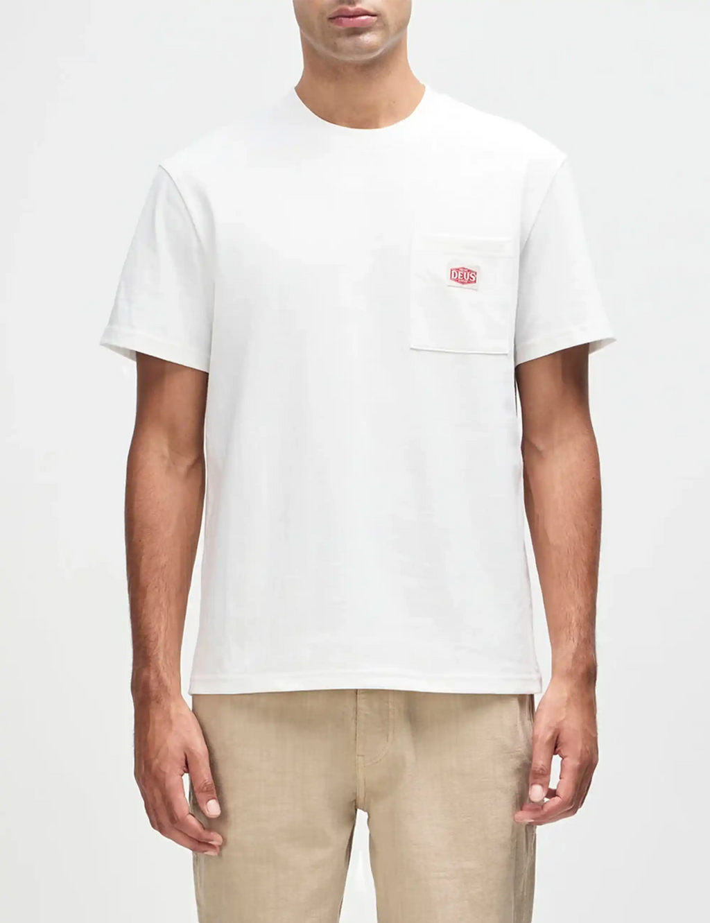 Parts & Service Pocket T-Shirt - Vintage White