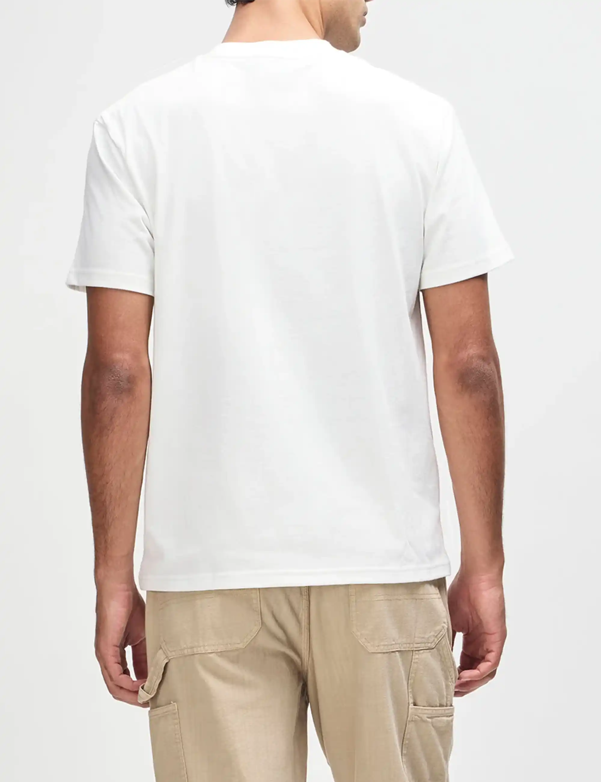 Deus Ex Machina Parts & Service Pocket T-Shirt - Vintage White