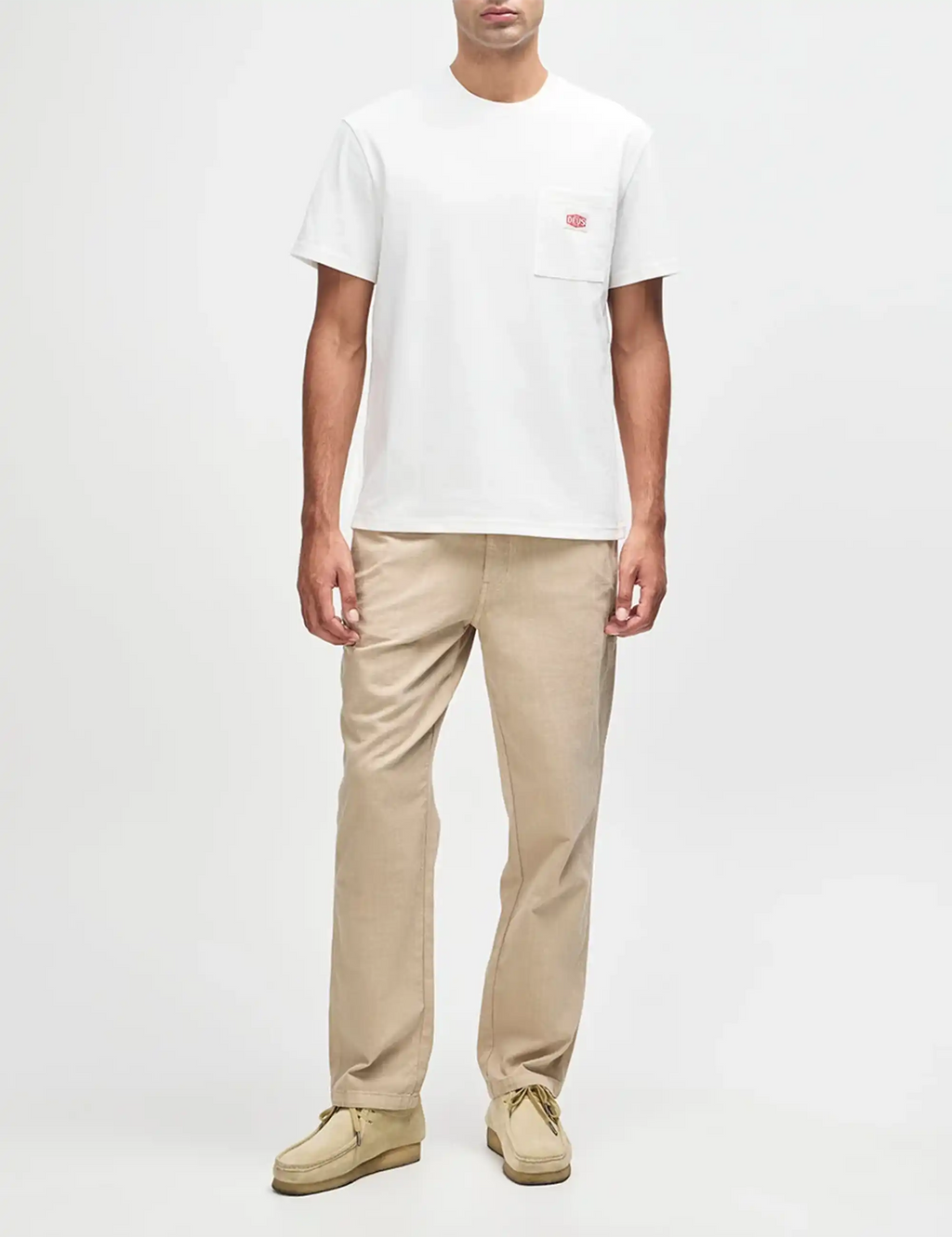 Parts & Service Pocket T-Shirt - Vintage White
