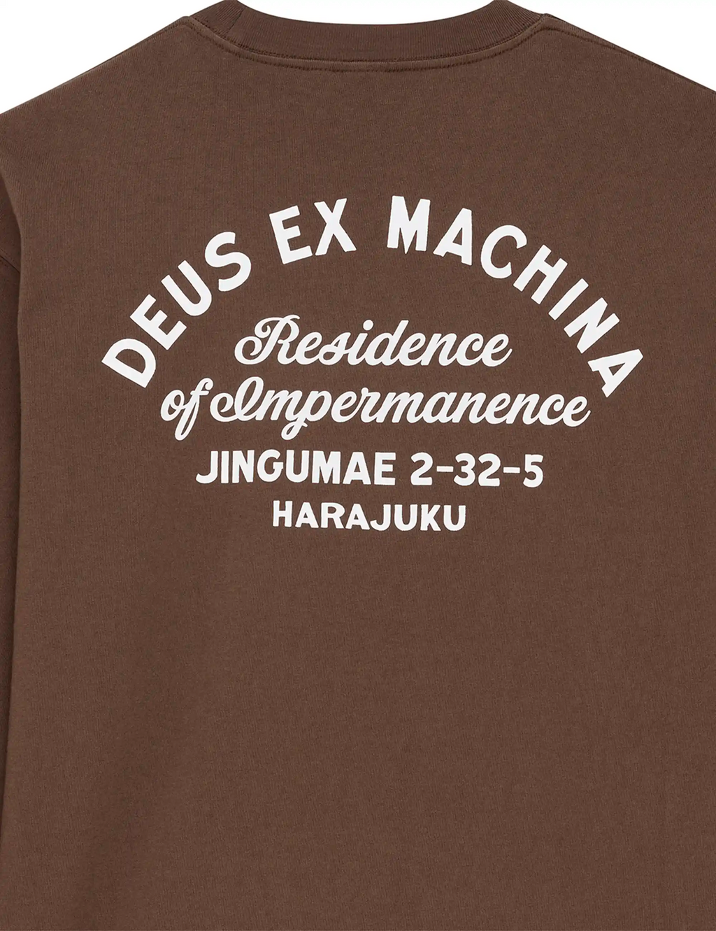 Harajuku Sign LS T-Shirt - Bison Brown