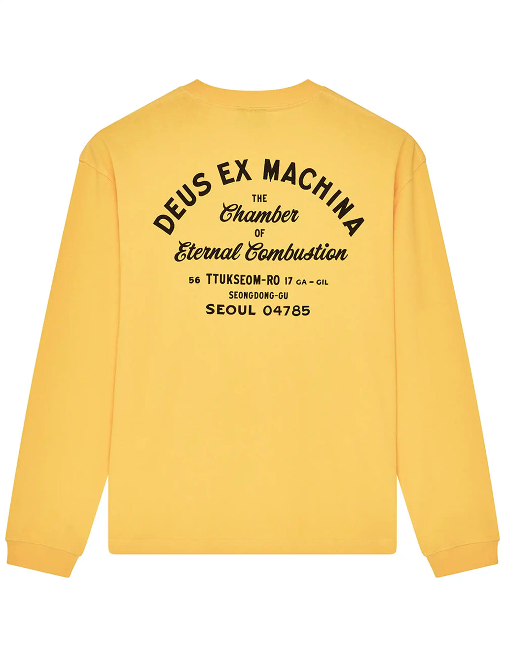 Seoul Sign LS T-Shirt - Citrus Orange
