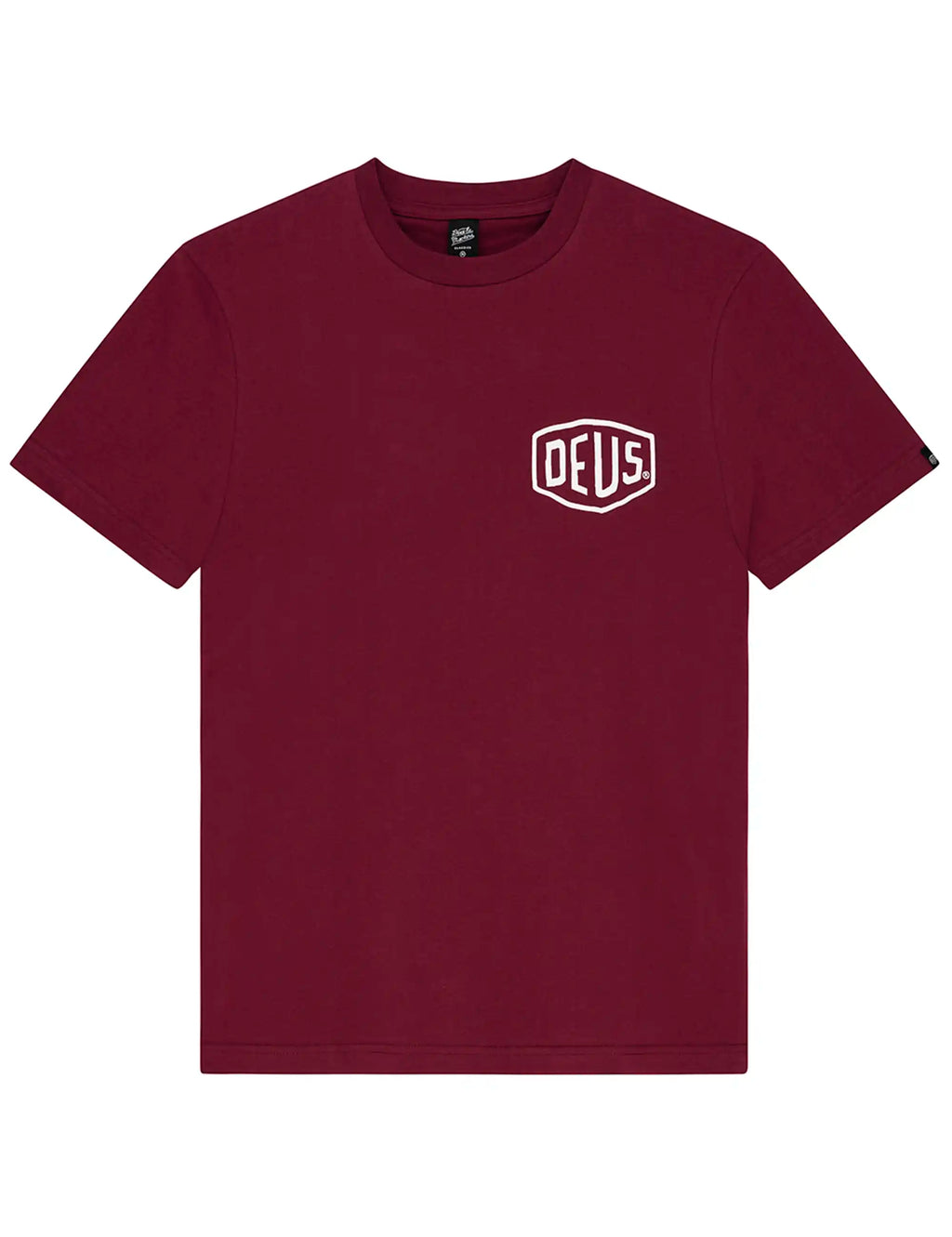 Biarritz Address T-Shirt - Burgundy