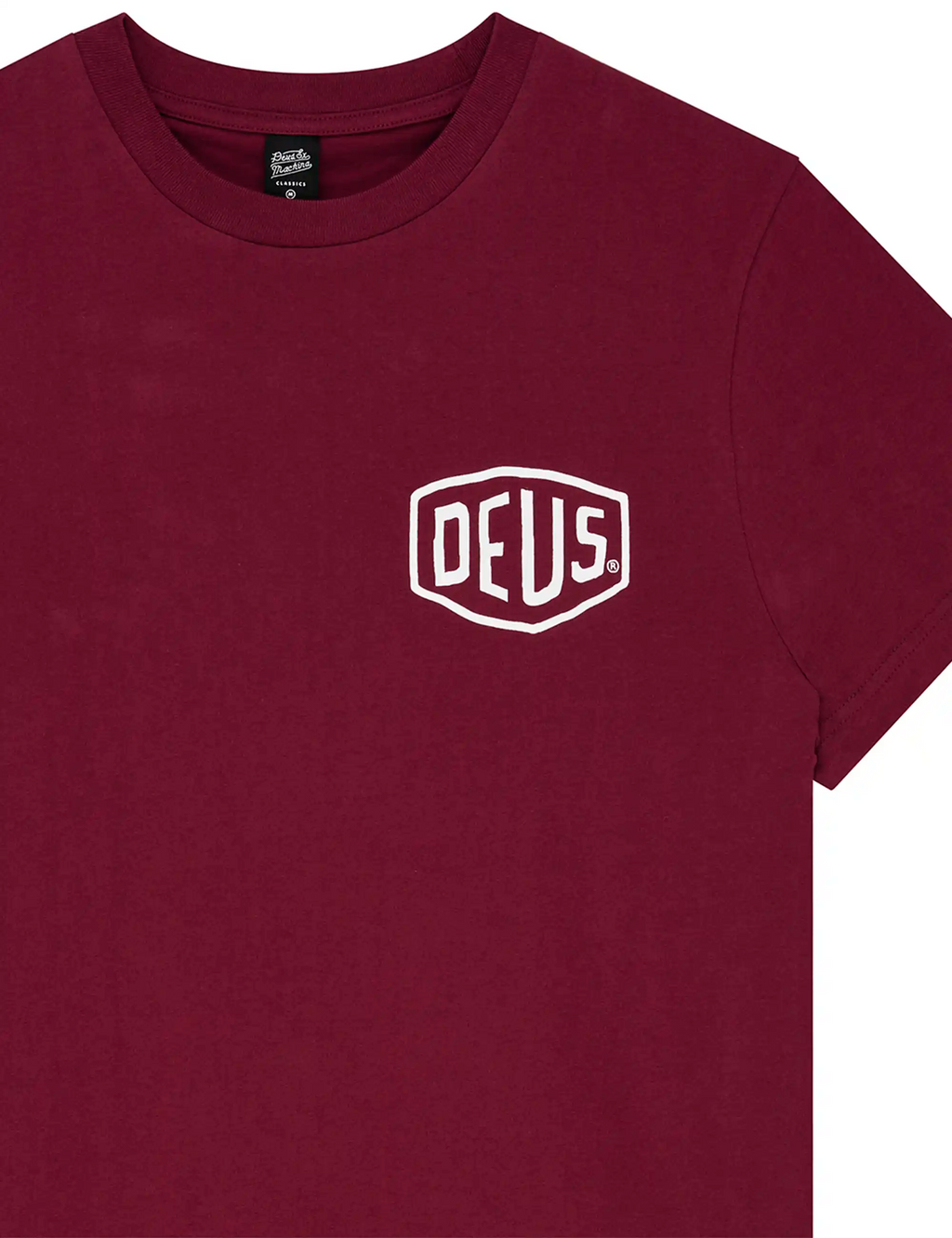 Biarritz Address T-Shirt - Burgundy