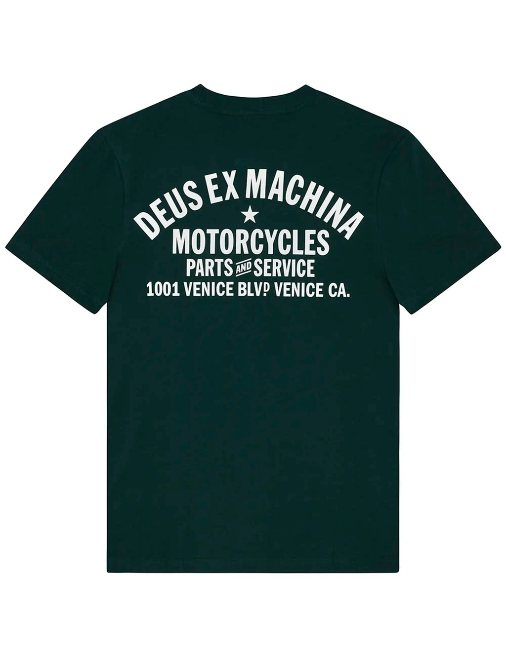Venice Address T-Shirt - Racing Green